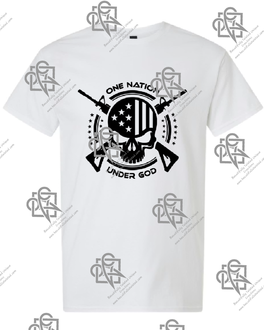 One Nation Under God T-shirt Design #1007