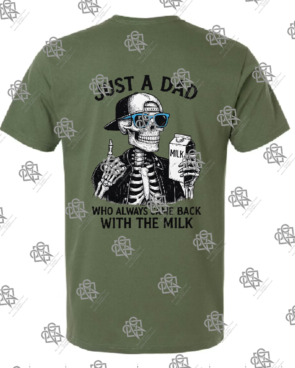 Dad That Comes Home With Milk T-shirt