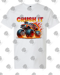 CRUSH IT Monster Truck T-Shirt Design #1016