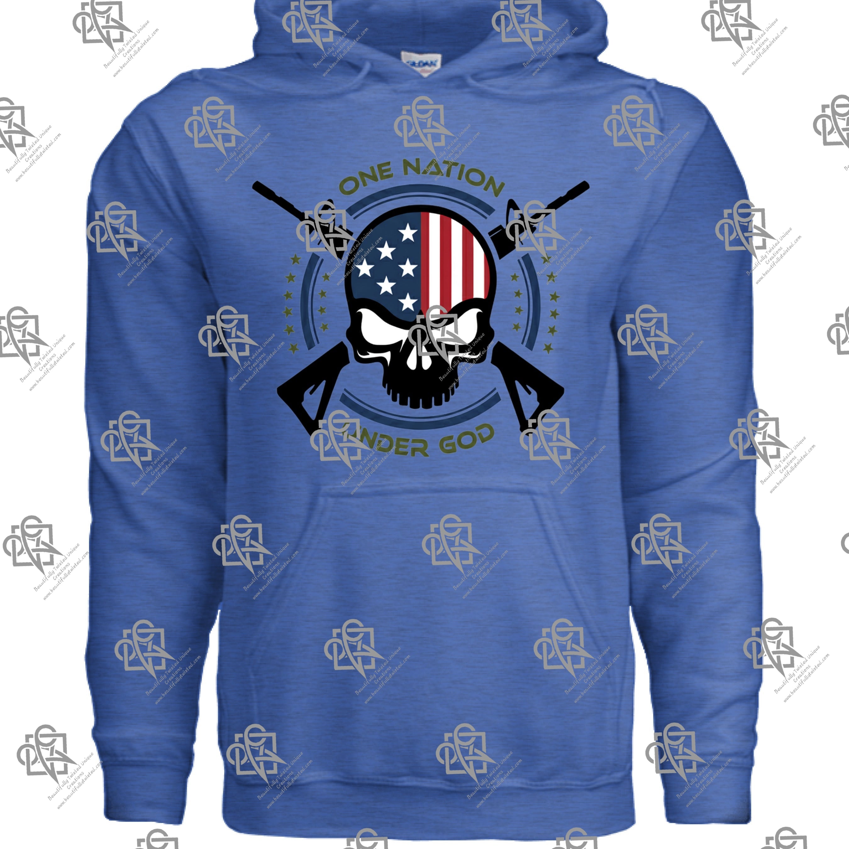 One Nation Under God Hoodie
