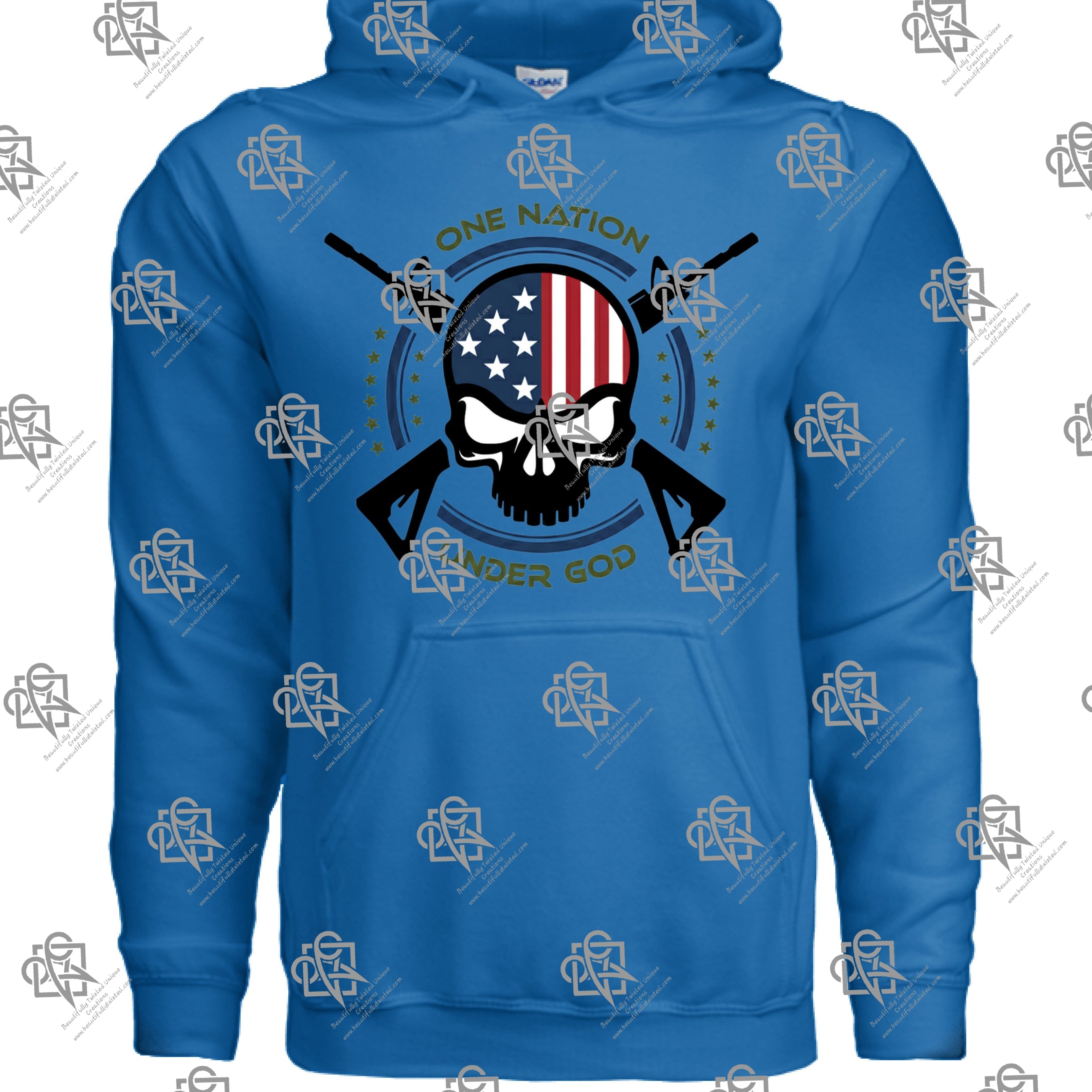 One Nation Under God Hoodie