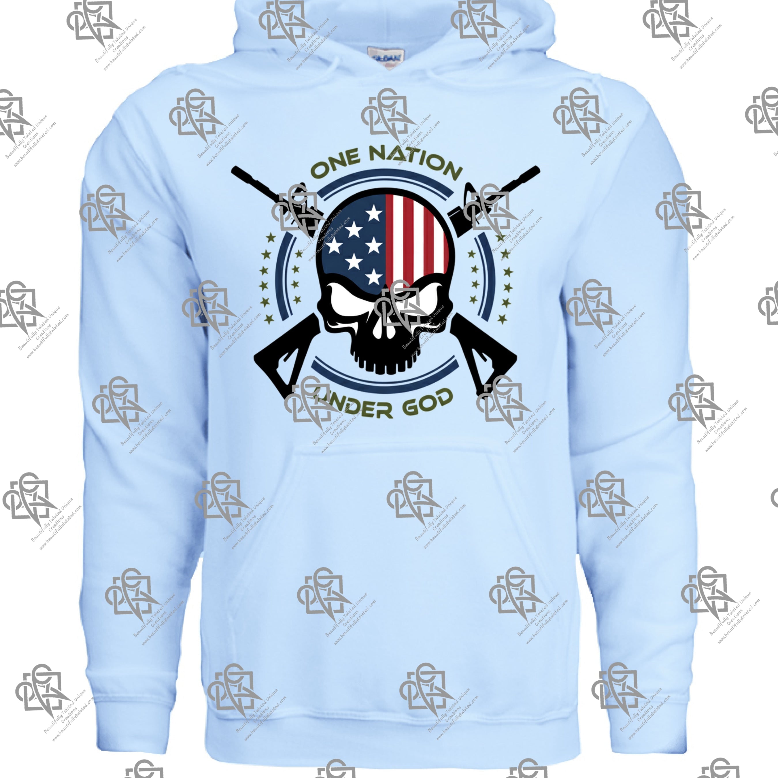 One Nation Under God Hoodie