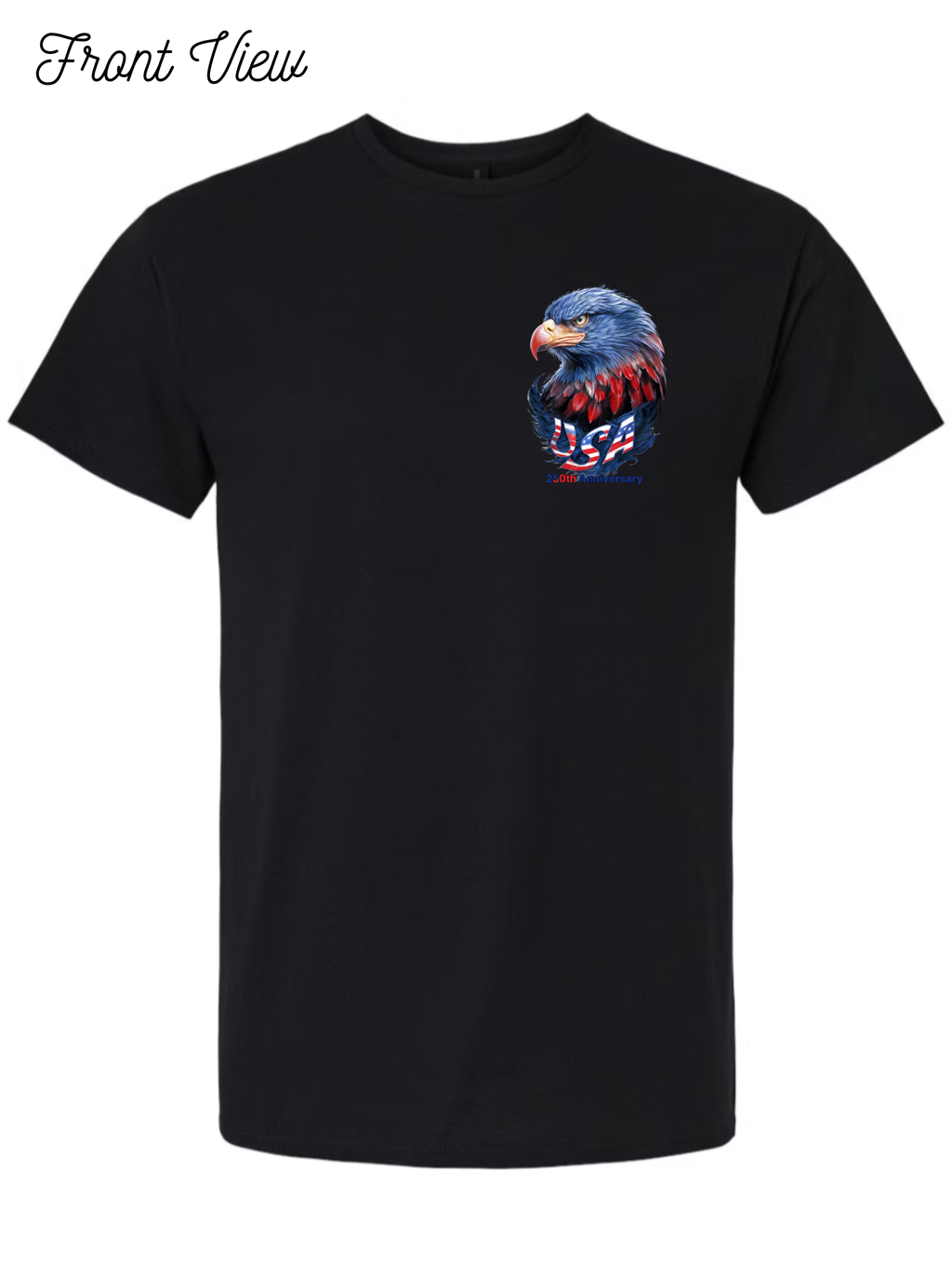 USA 250th Anniversary Eagle T-Shirt #1036