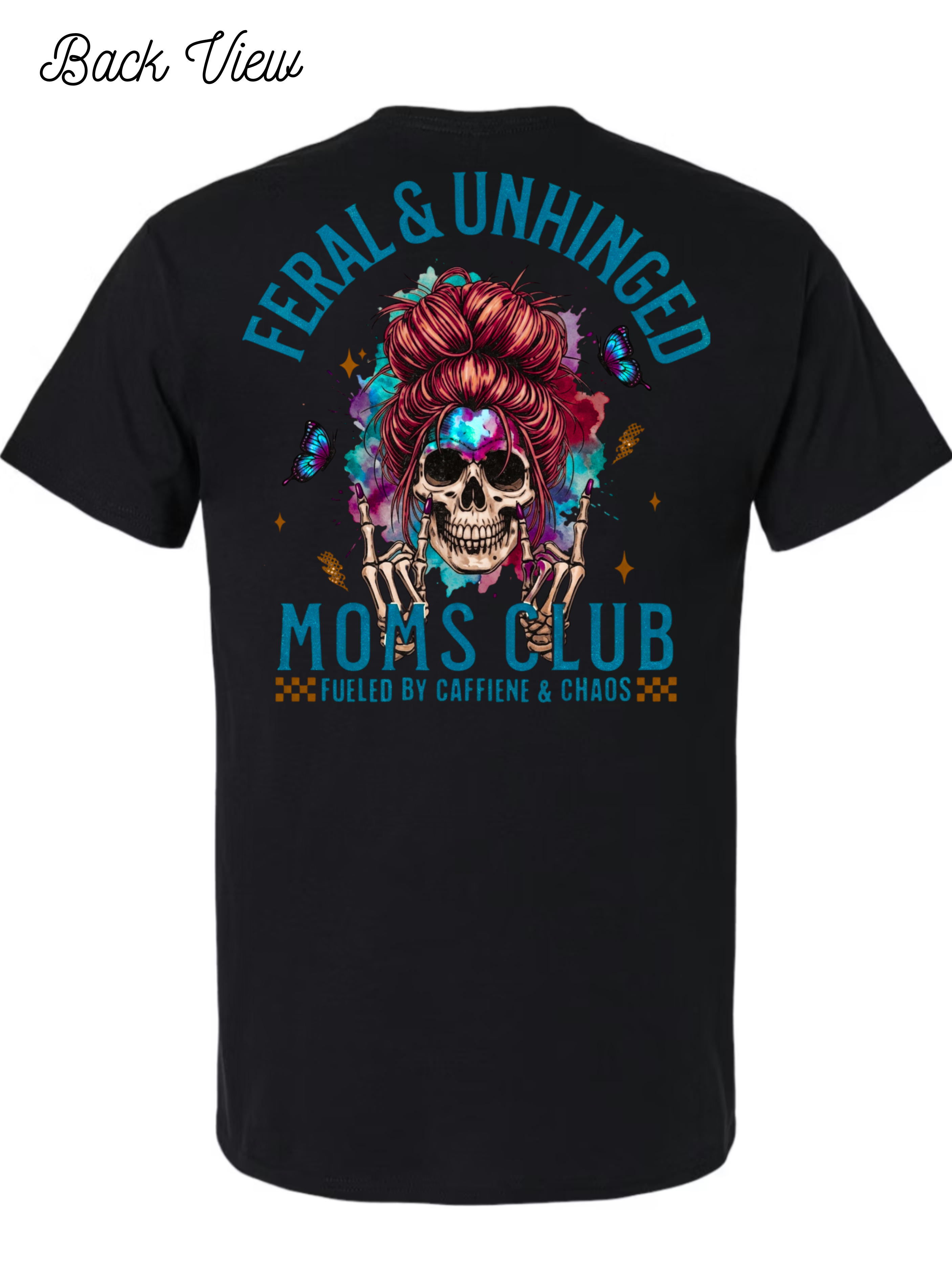 Feral & Unhinged Mom T-Shirt Design #1026