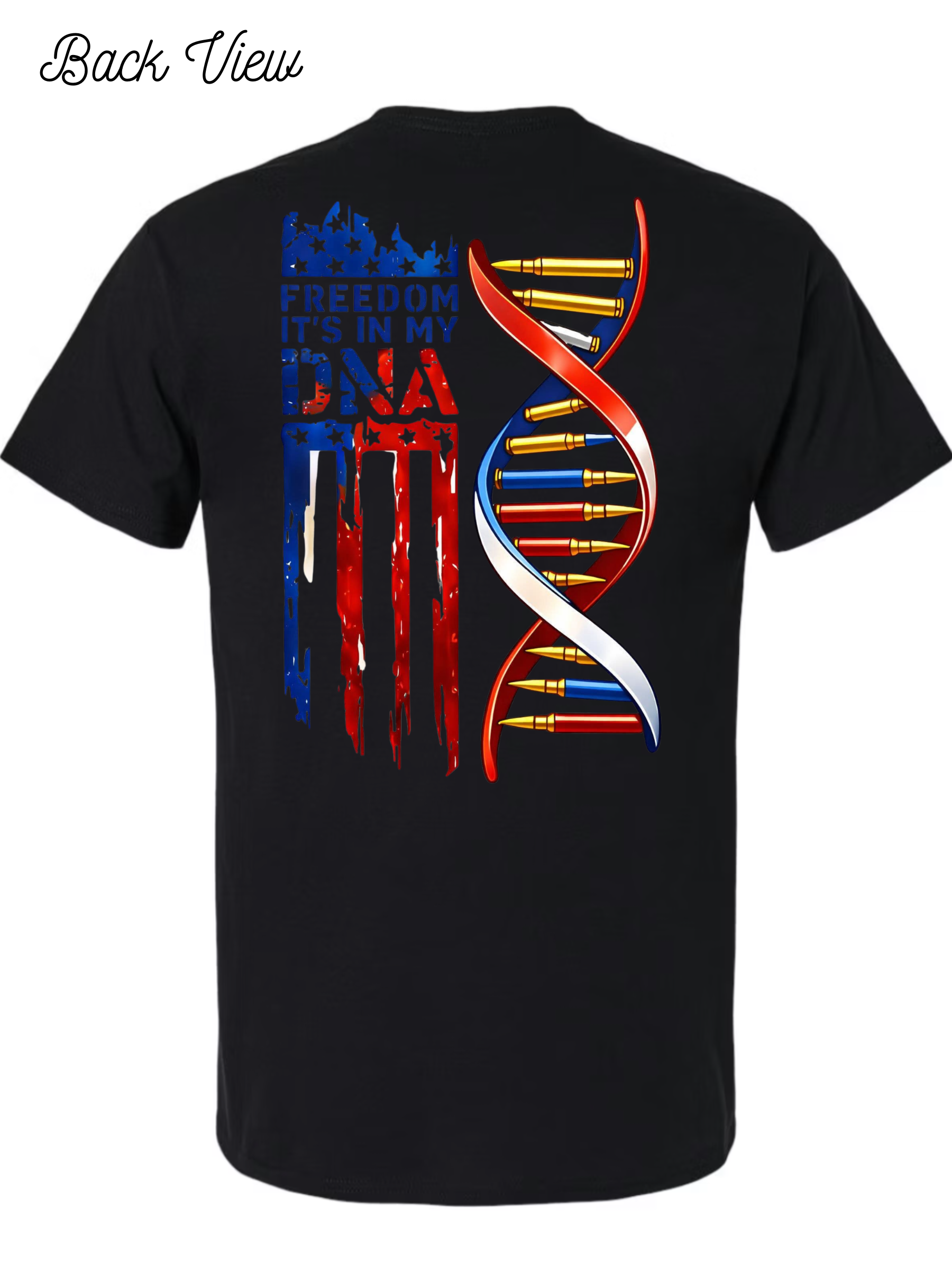 Freedom It's In My DNA T-Shirt Design #1029