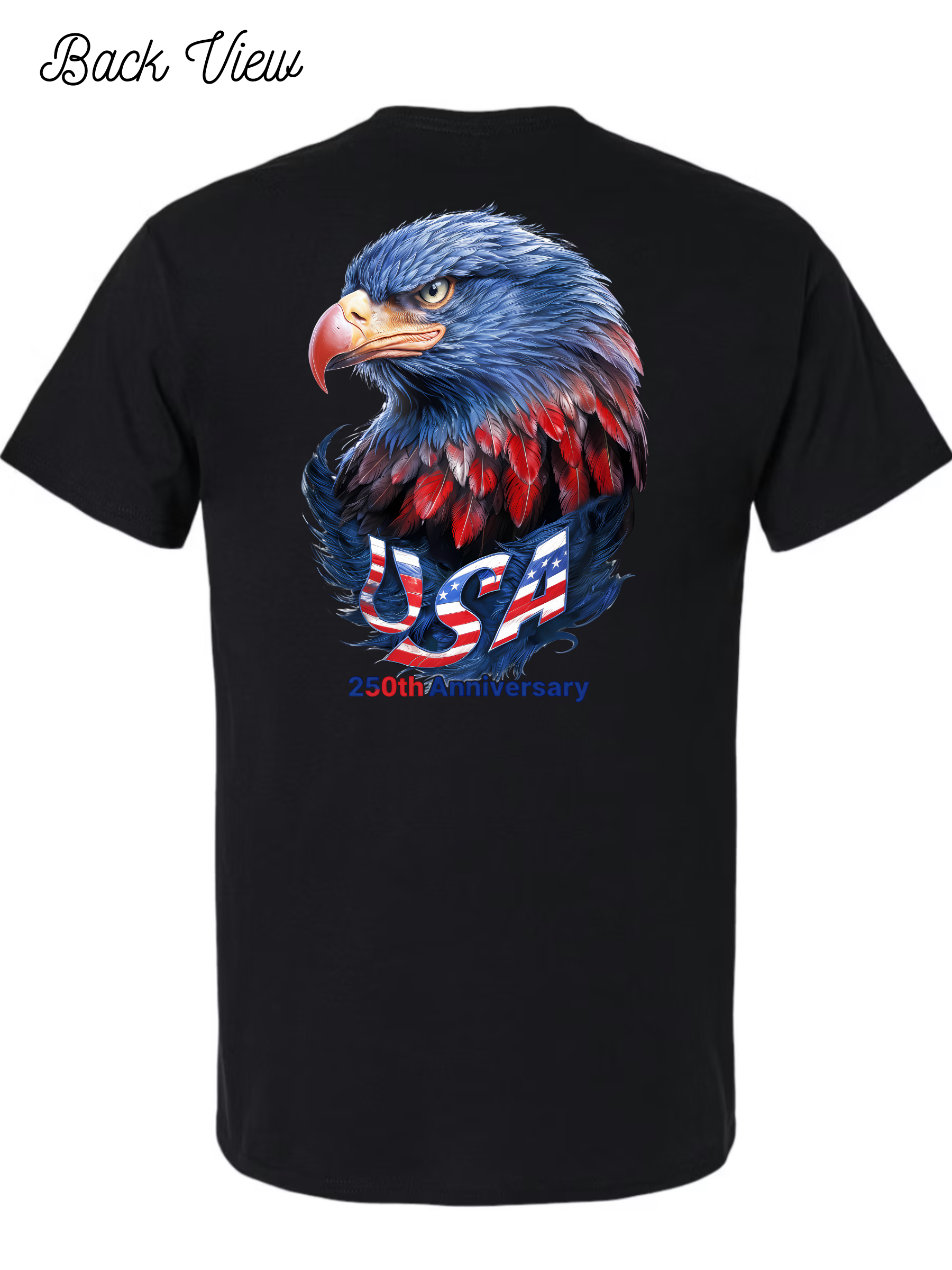 USA 250th Anniversary Eagle T-Shirt #1036