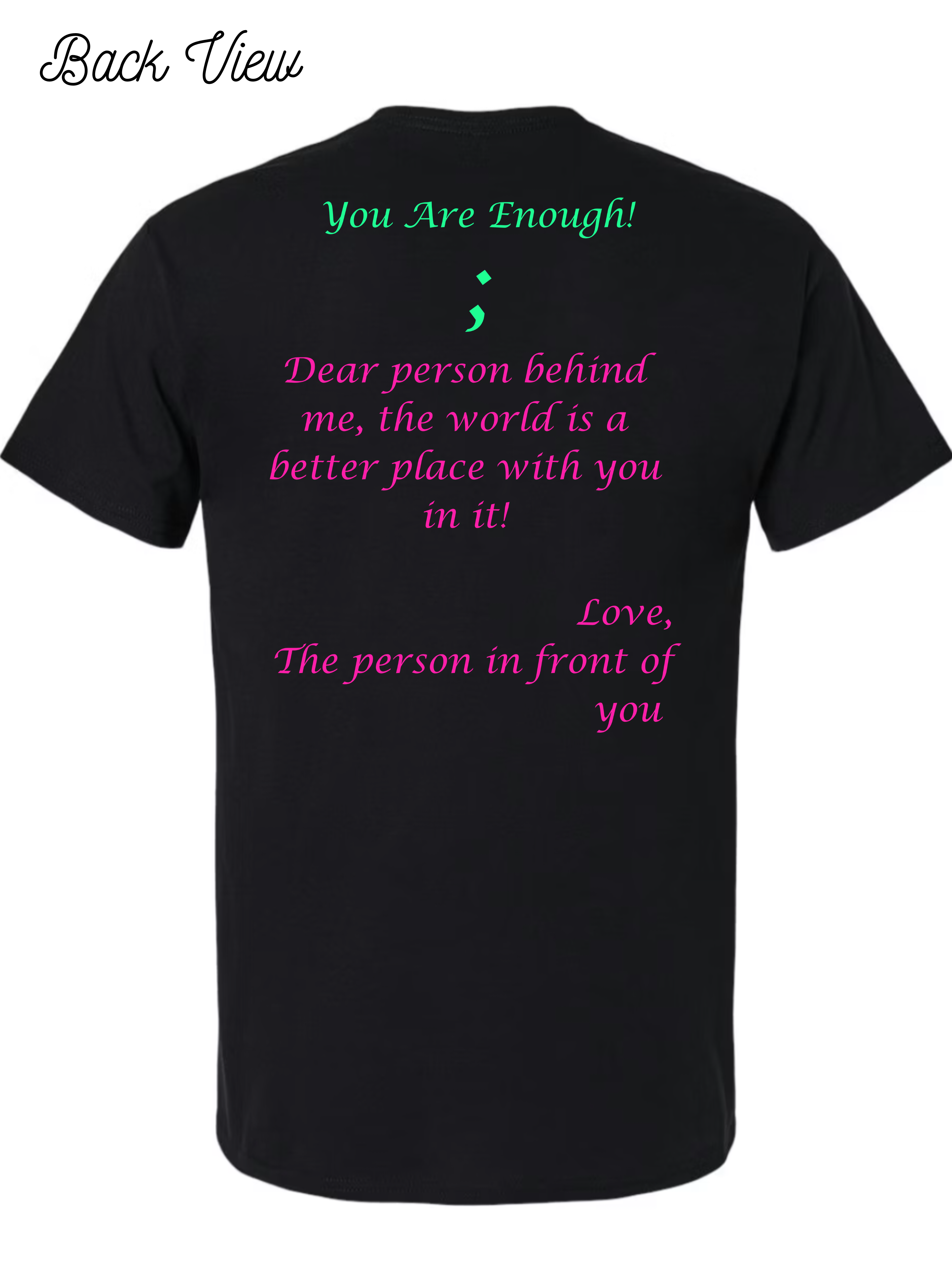 You are Enough T-shirt Design #1073