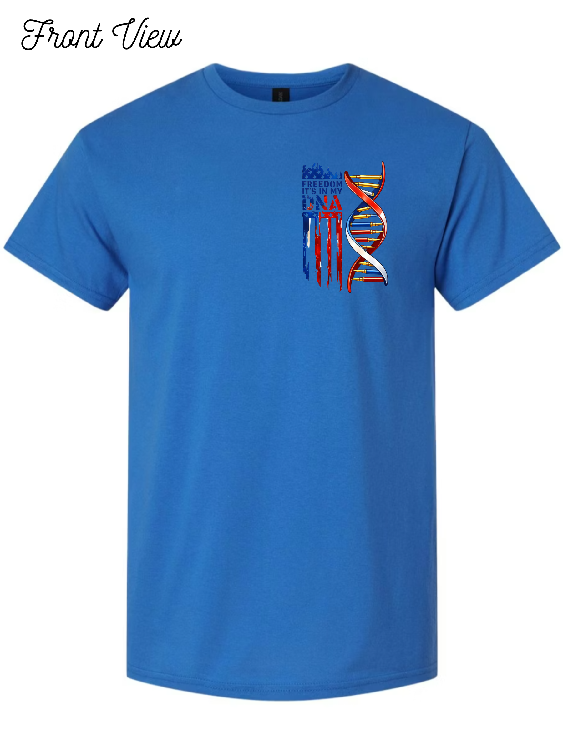Freedom It's In My DNA T-Shirt Design #1029