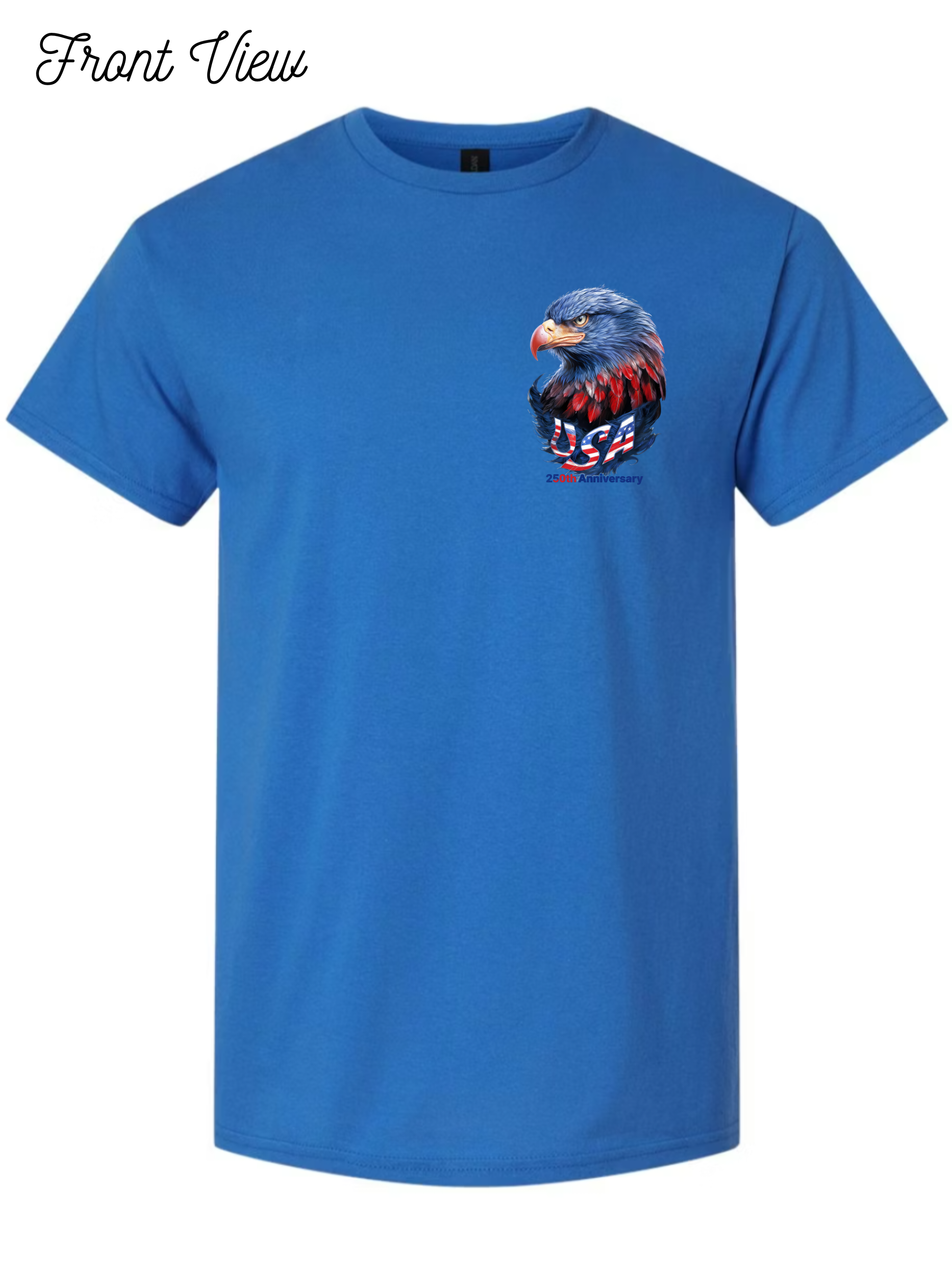 USA 250th Anniversary Eagle T-Shirt #1036
