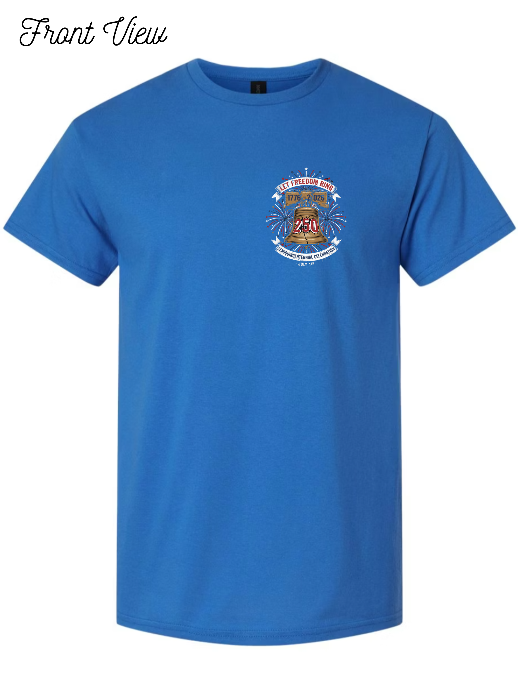 250th USA Birthday Liberty Bell T-Shirt Design #1068