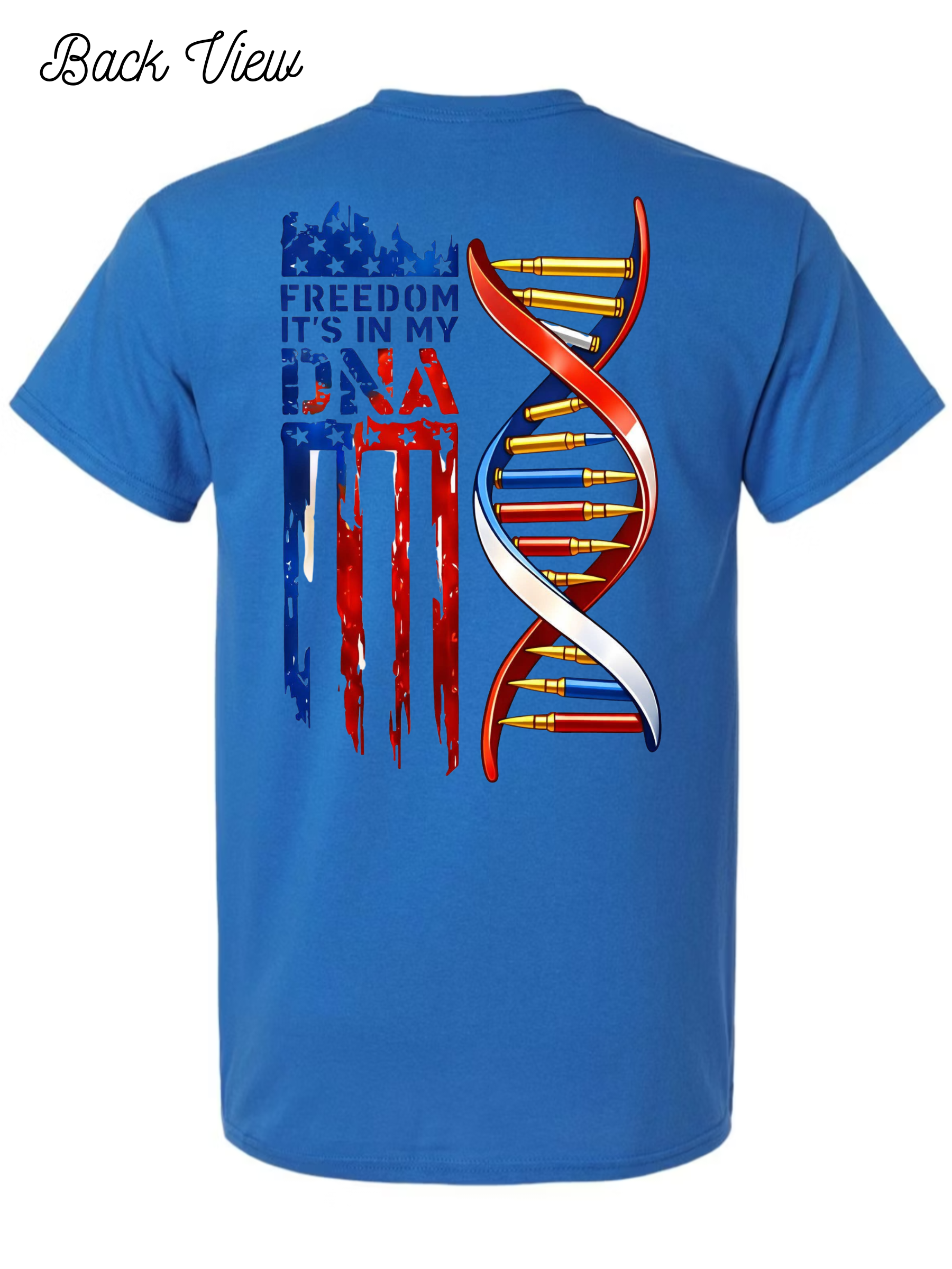 Freedom It's In My DNA T-Shirt Design #1029