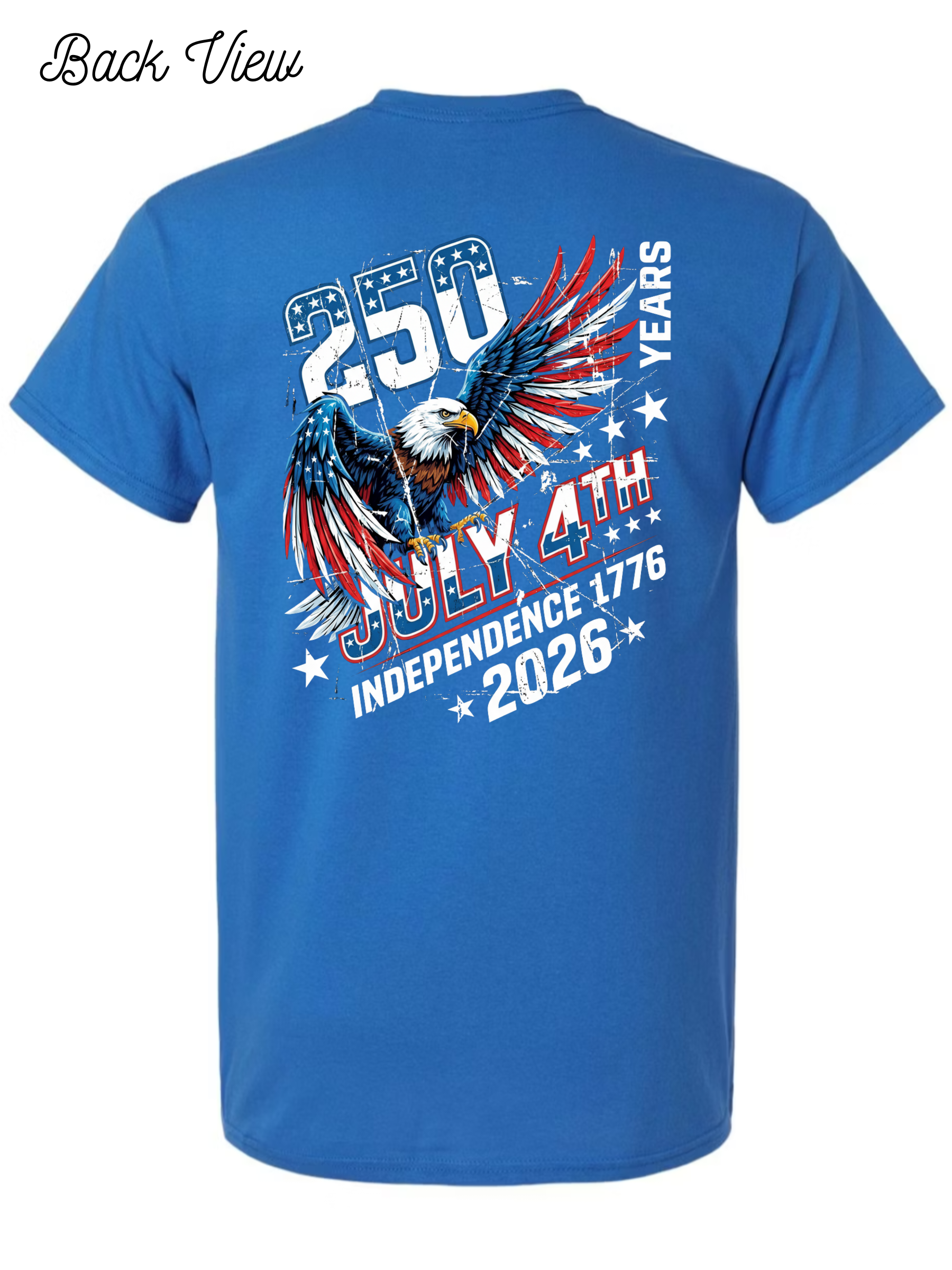 July 4th 250 Years of Independence 2026 T-Shirt Design #1071