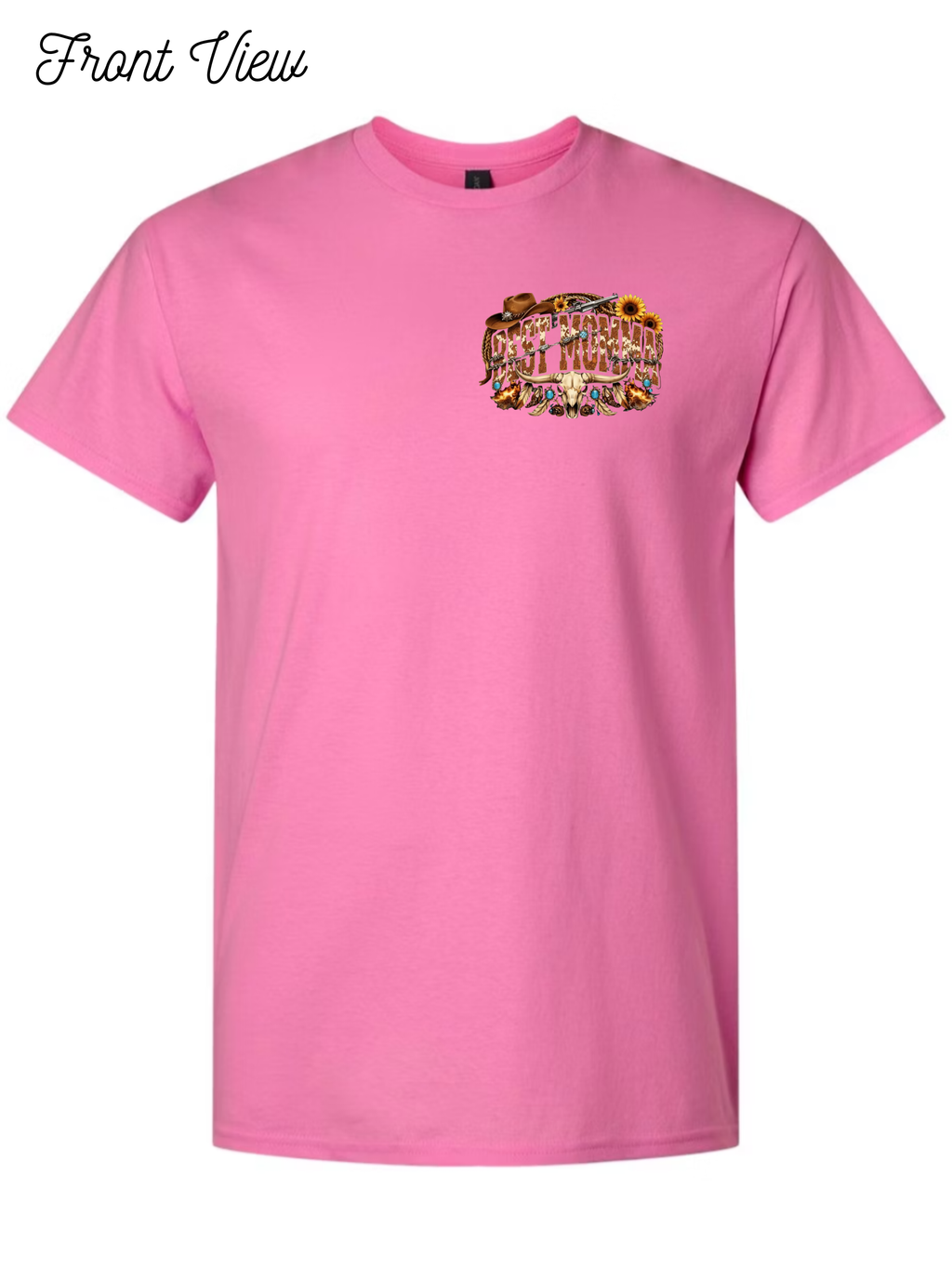 Best Momma Rustic Sunflower T-Shirt Design #1031