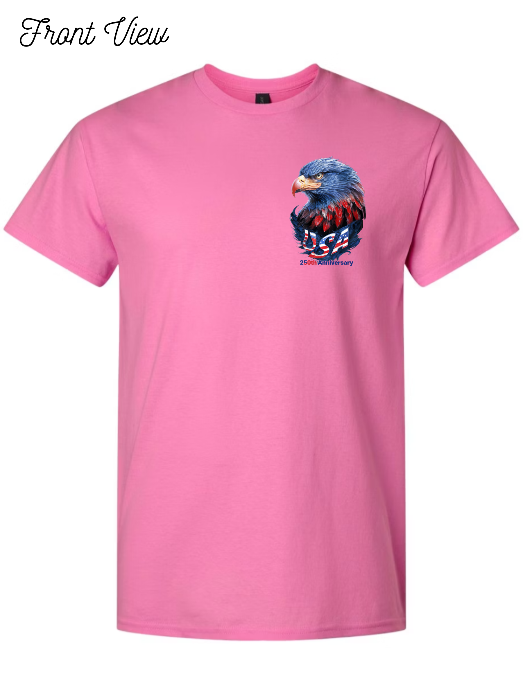 USA 250th Anniversary Eagle T-Shirt #1036