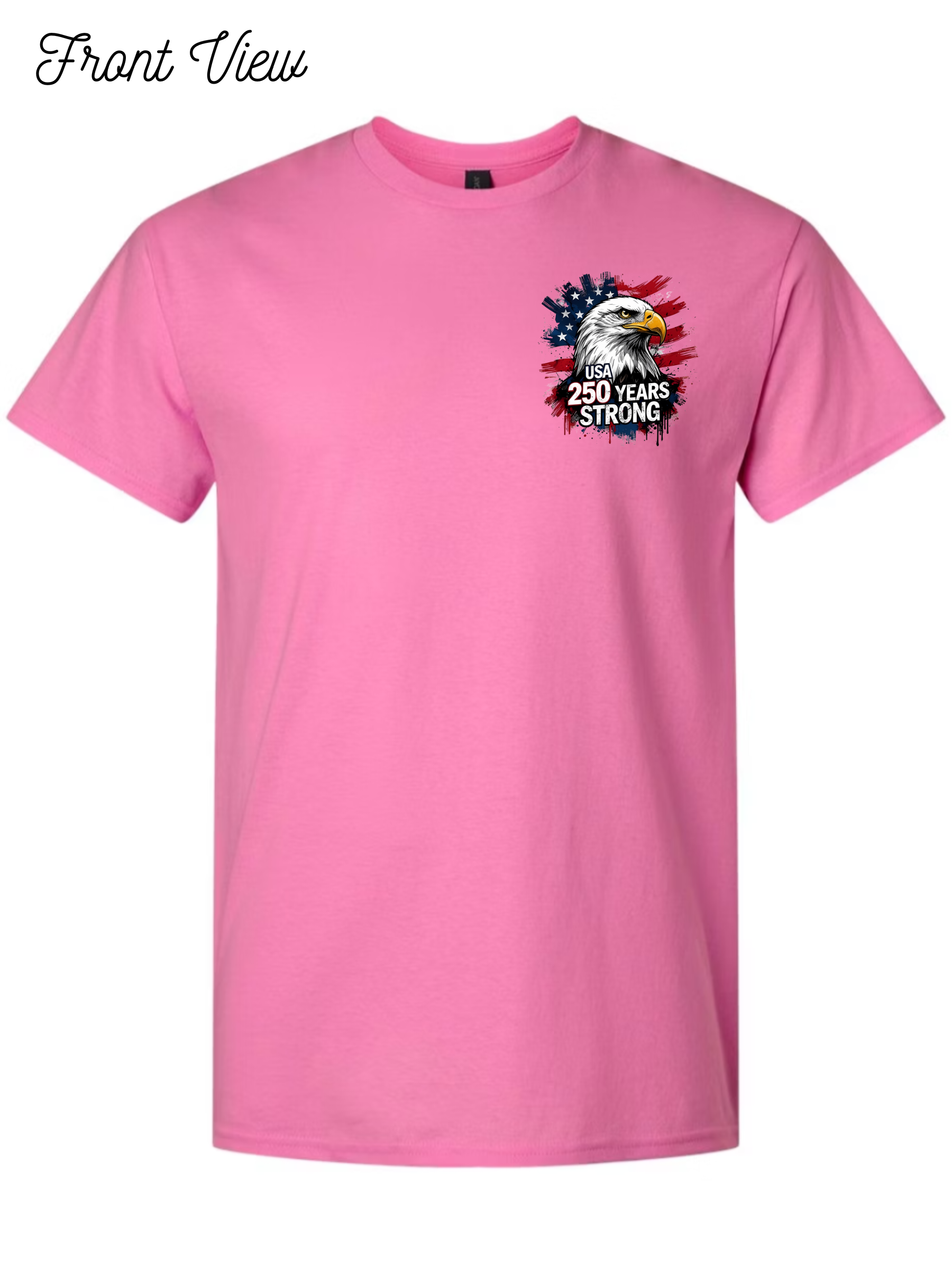 USA 250 Years Strong T-Shirt Design #1035