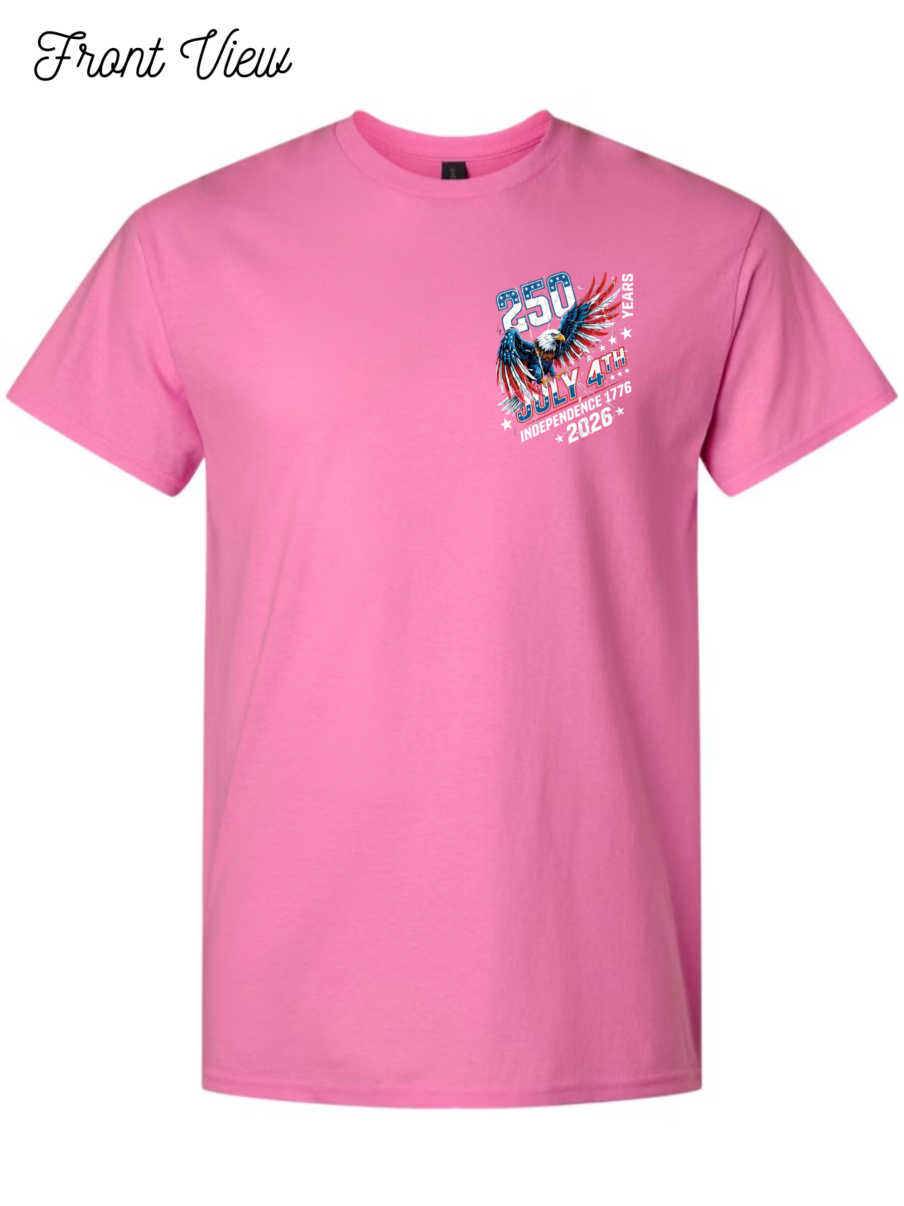 July 4th 250 Years of Independence 2026 T-Shirt Design #1071