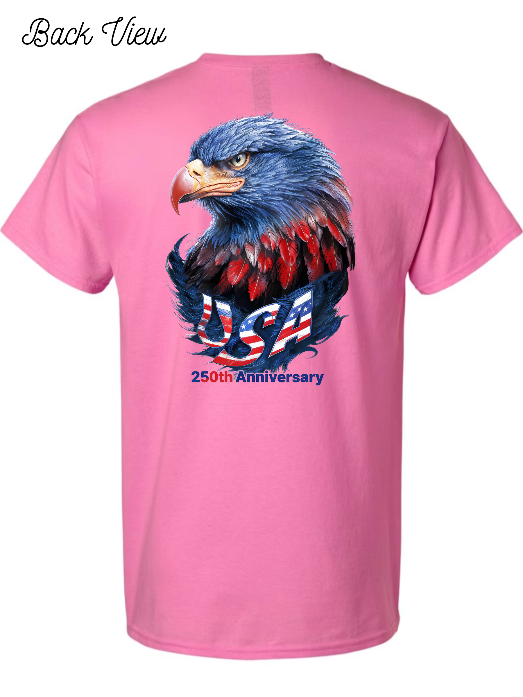 USA 250th Anniversary Eagle T-Shirt #1036