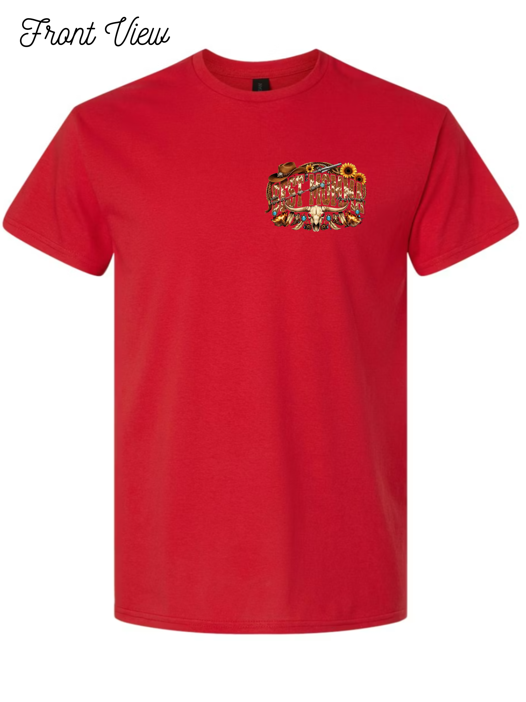 Best Momma Rustic Sunflower T-Shirt Design #1031