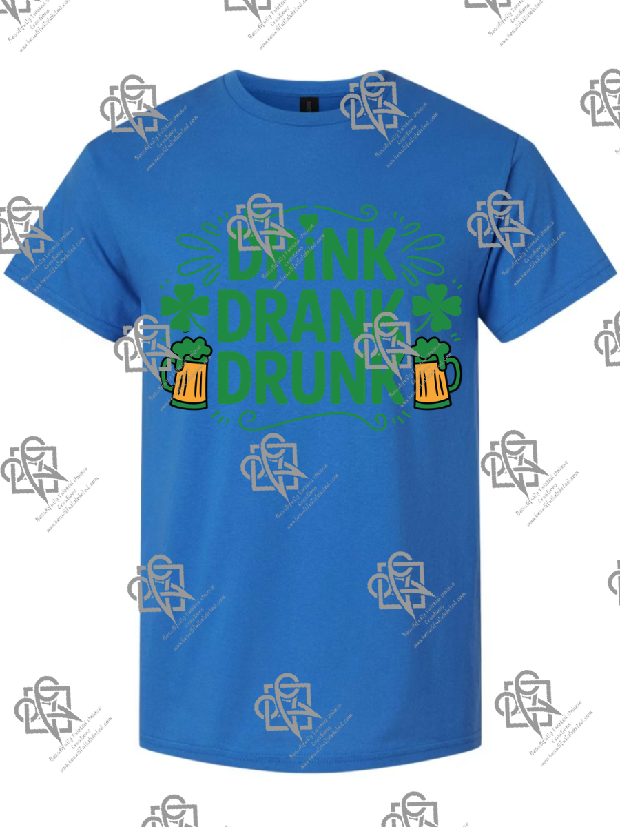 Drink Drank Drunk T-Shirt