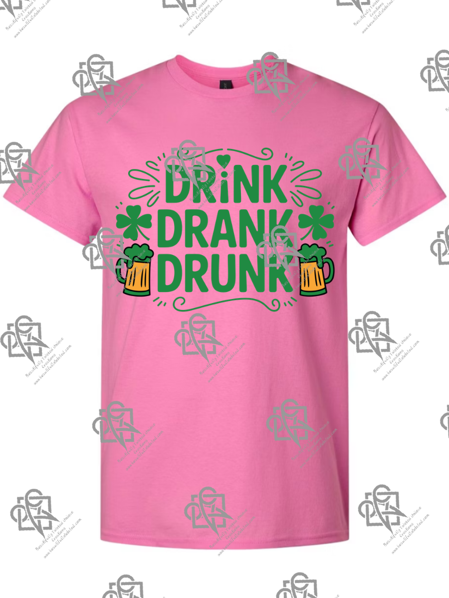 Drink Drank Drunk T-Shirt
