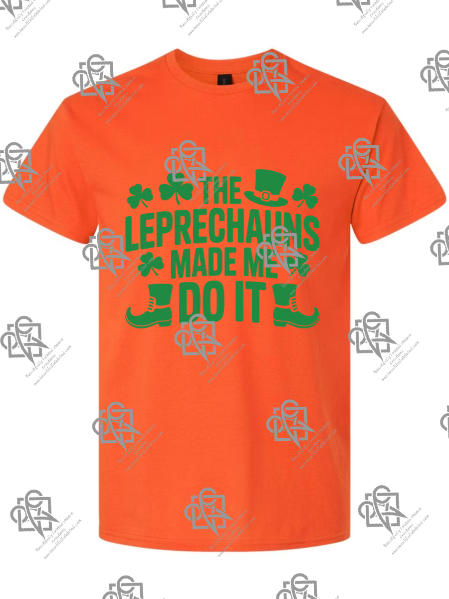 The Leprachuans Made Me Do It T-Shirt