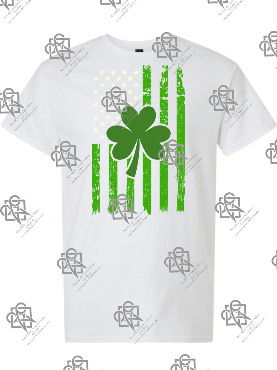 USA Clover Flag t-Shirt