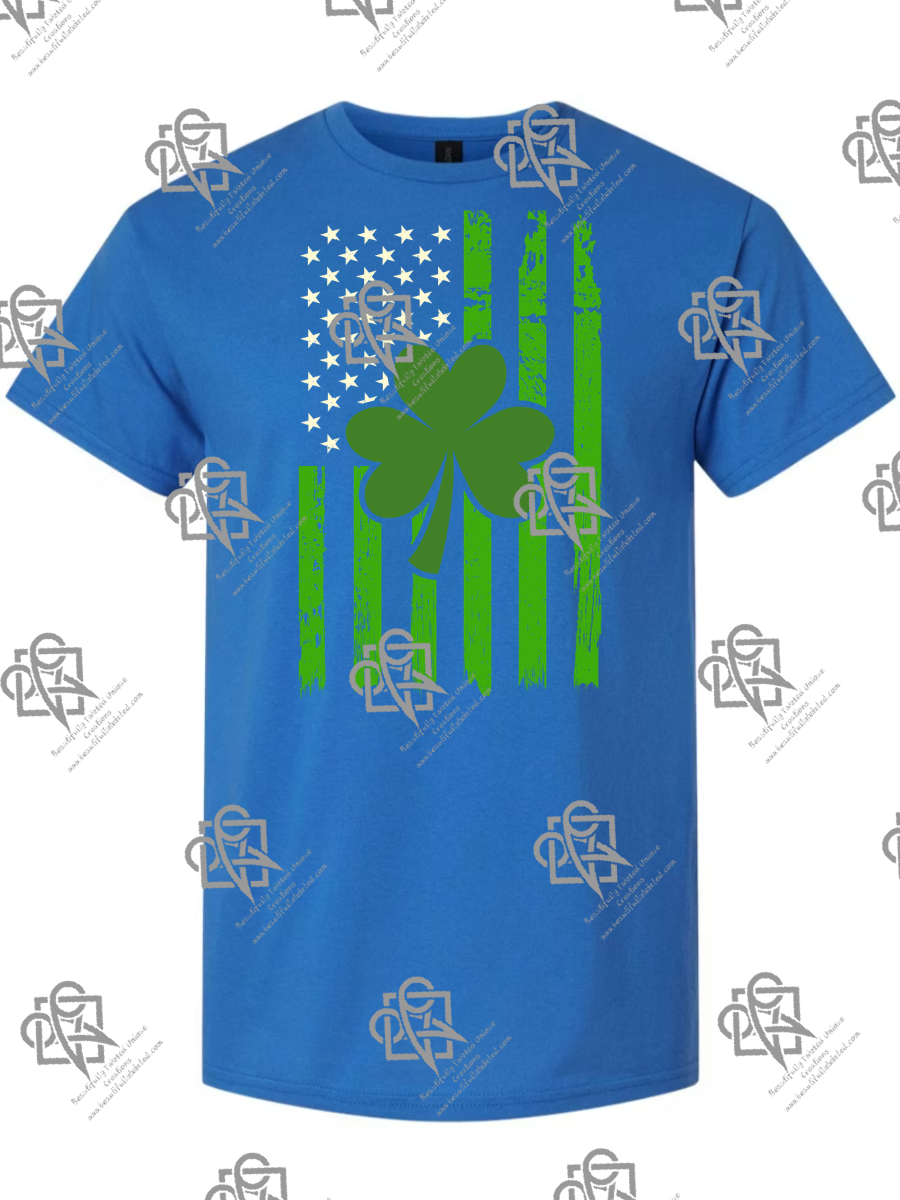 USA Clover Flag t-Shirt