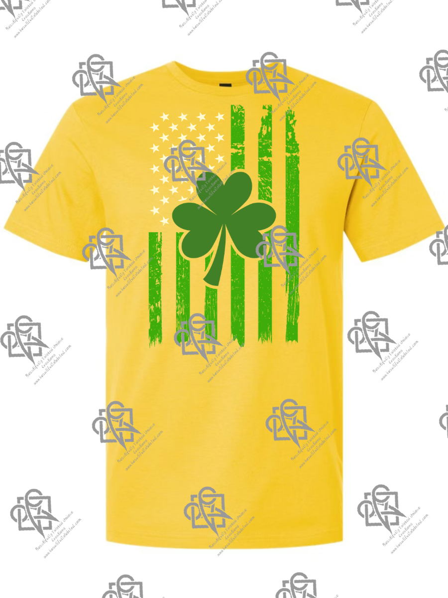 USA Clover Flag t-Shirt