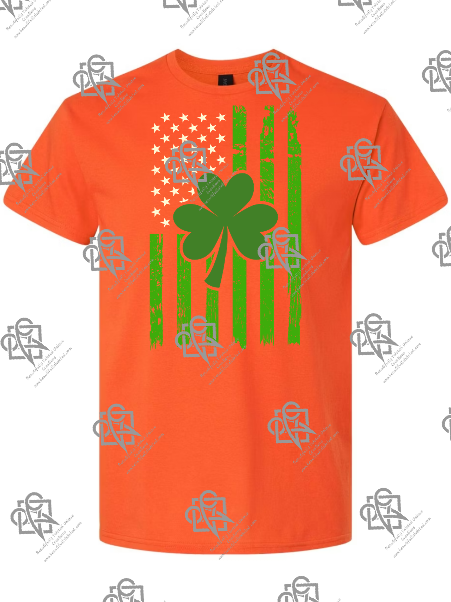 USA Clover Flag t-Shirt