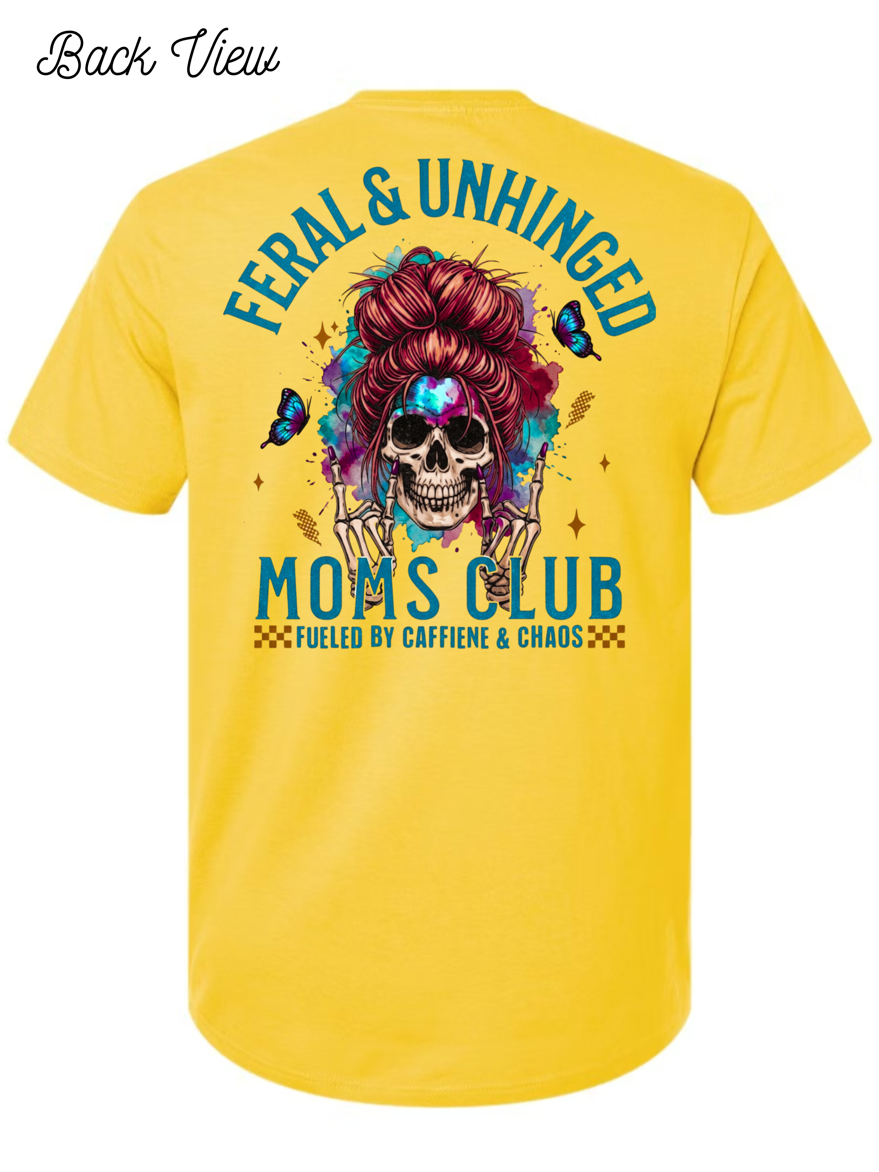 Feral & Unhinged Mom T-Shirt Design #1026