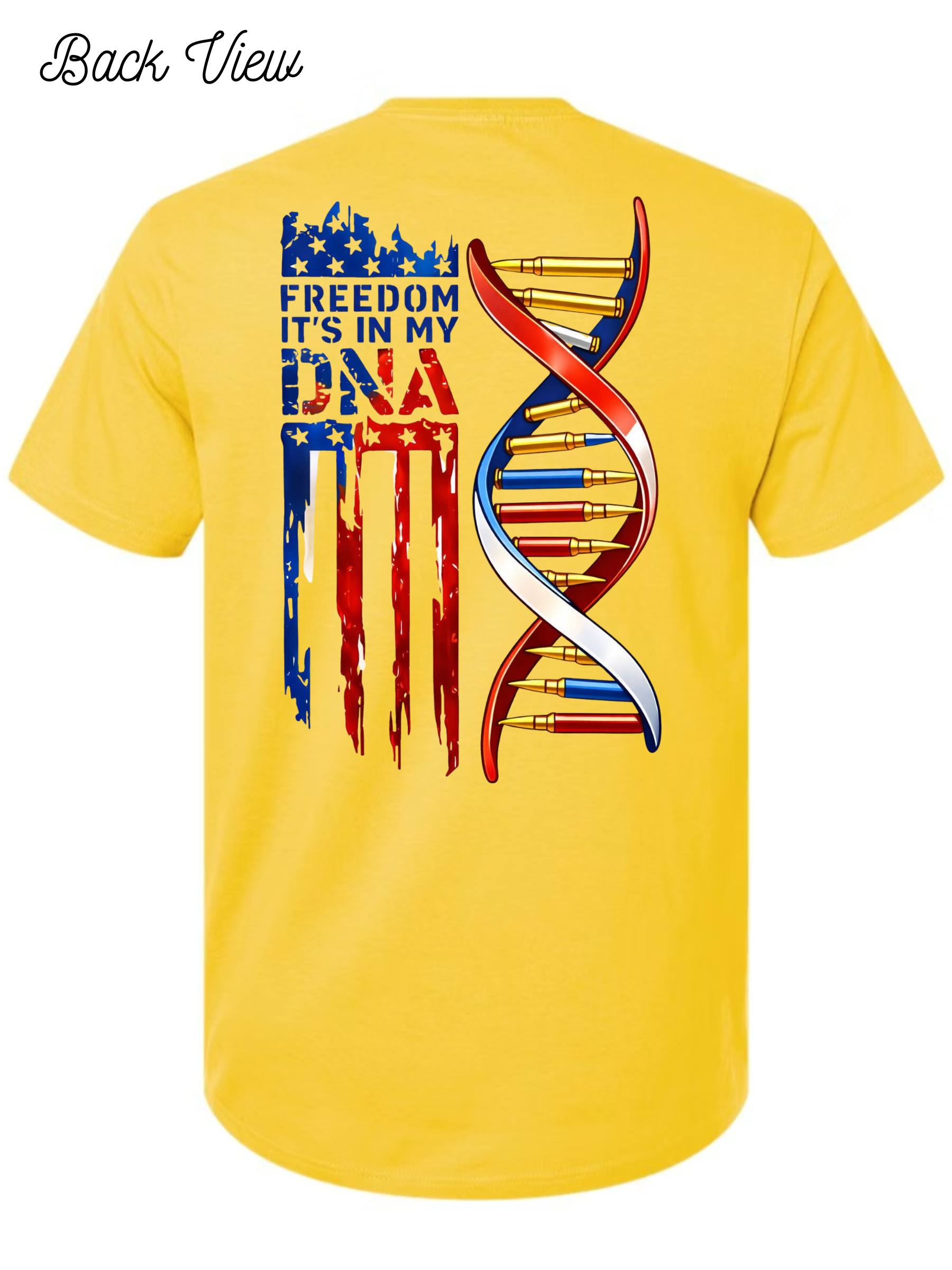 Freedom It's In My DNA T-Shirt Design #1029