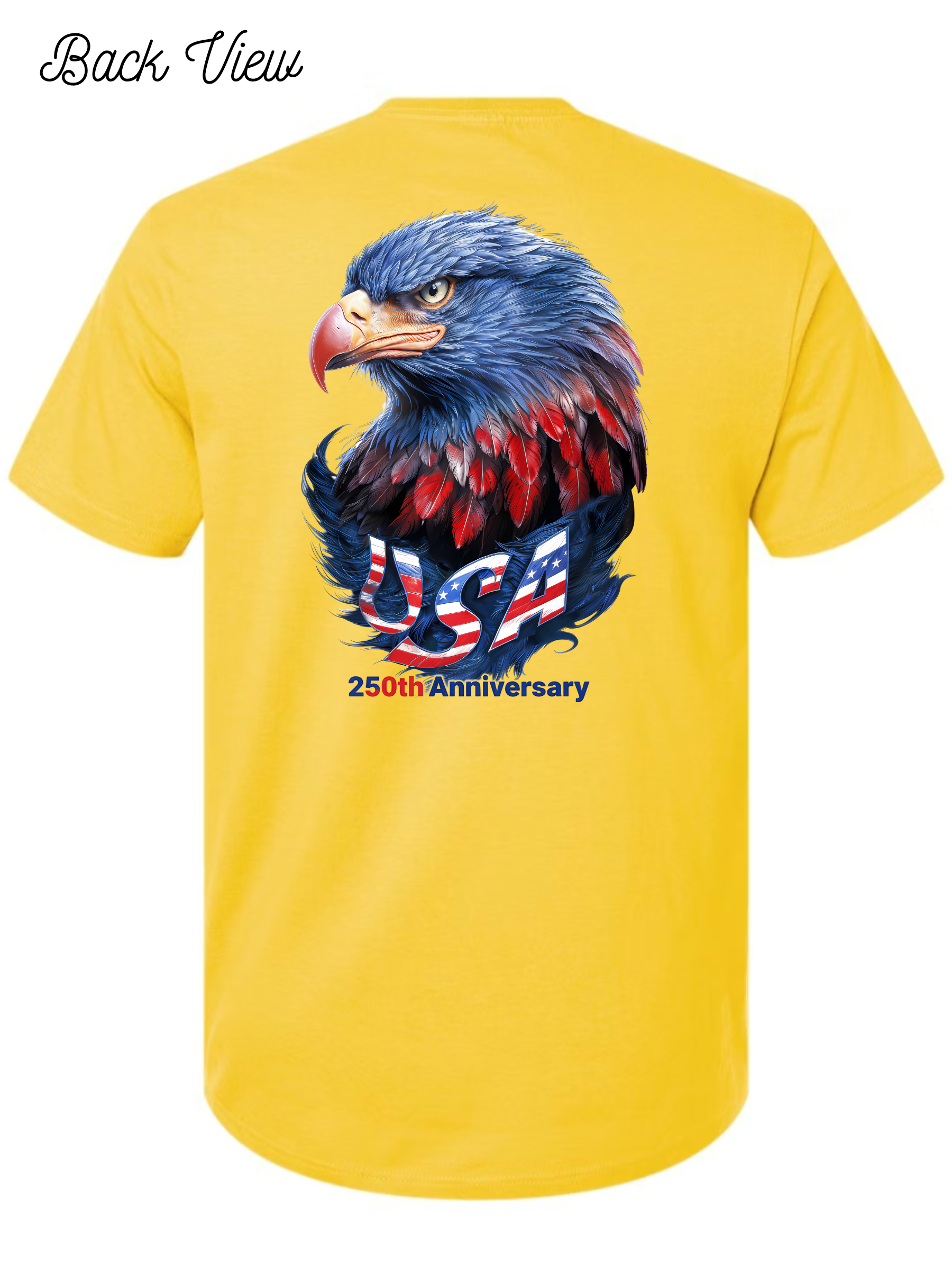 USA 250th Anniversary Eagle T-Shirt #1036