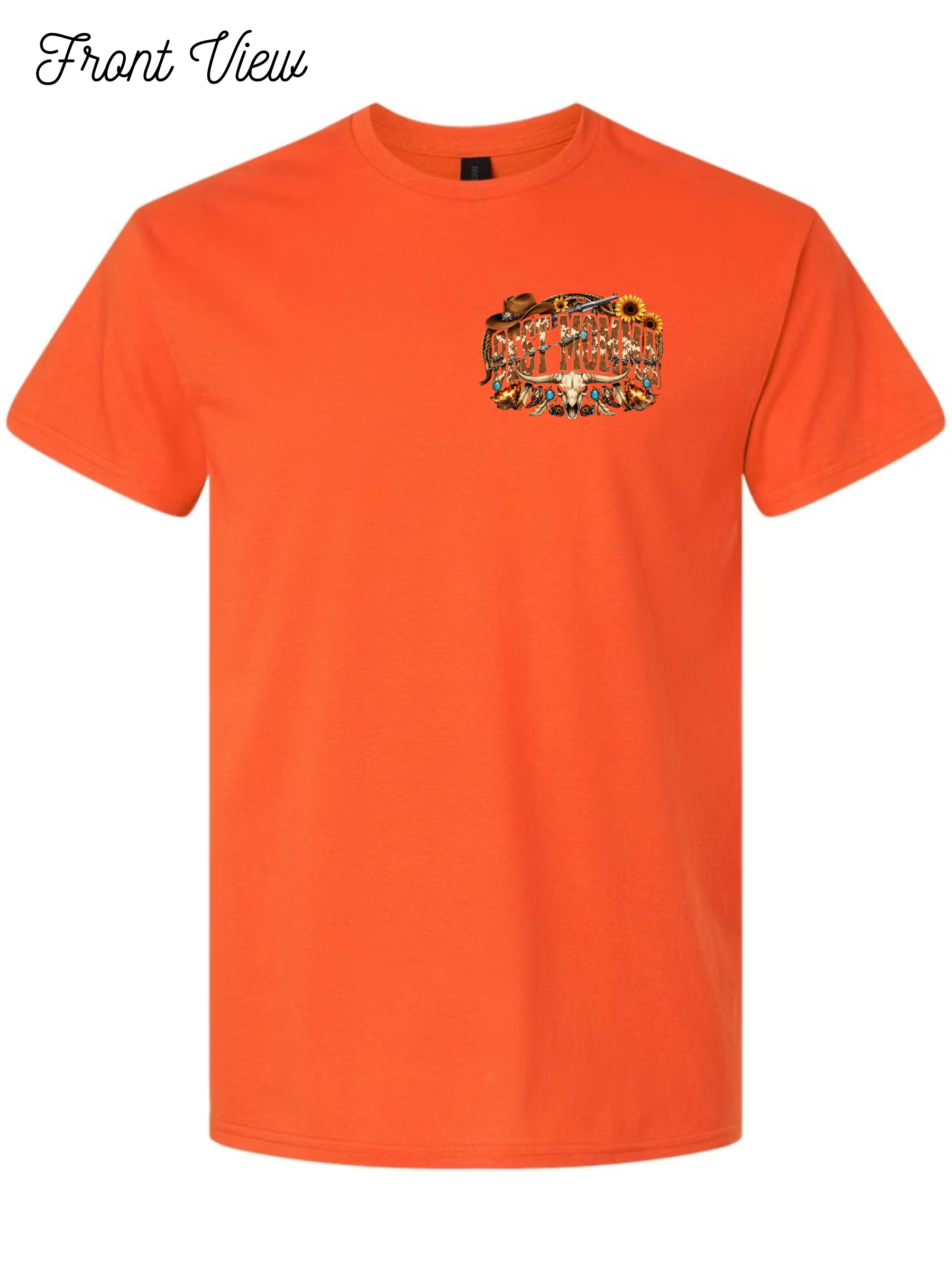 Best Momma Rustic Sunflower T-Shirt Design #1031