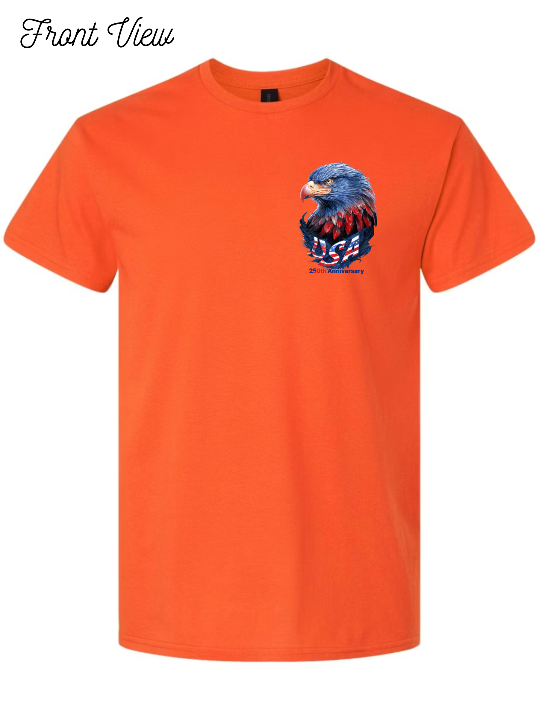 USA 250th Anniversary Eagle T-Shirt #1036