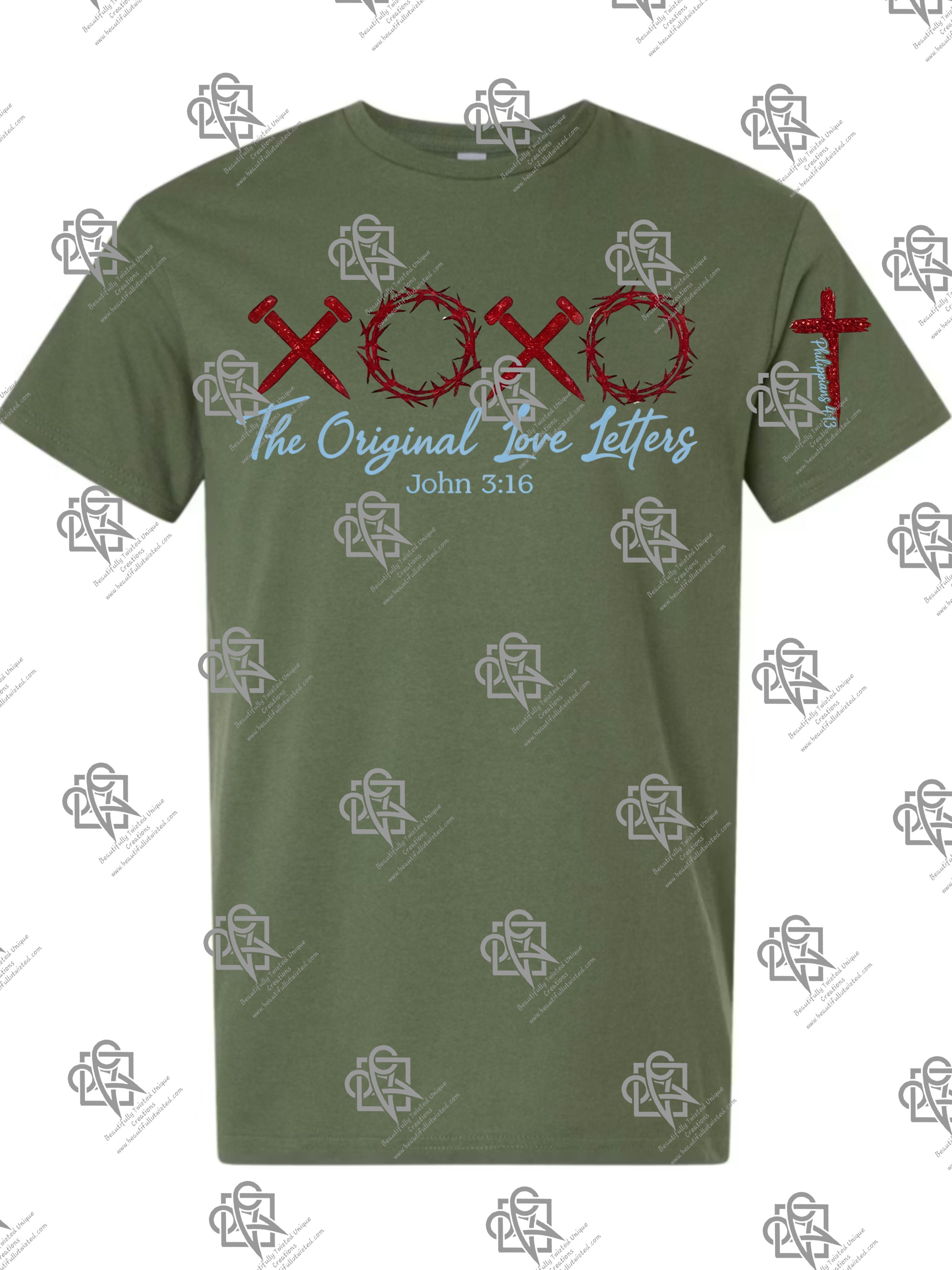 XOXO The Original Love Letter T-Shirt Design #1003