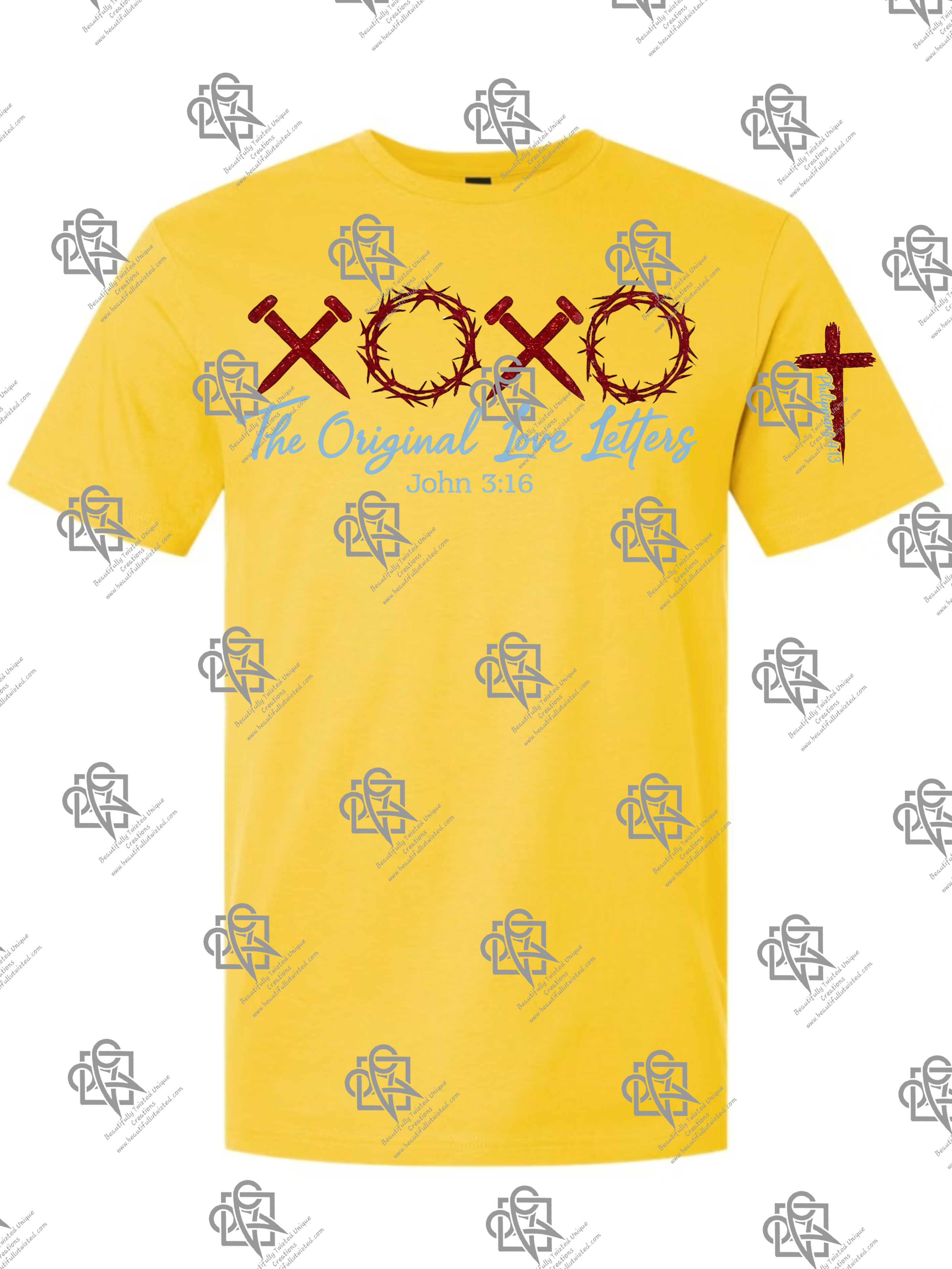 XOXO The Original Love Letter T-Shirt Design #1003