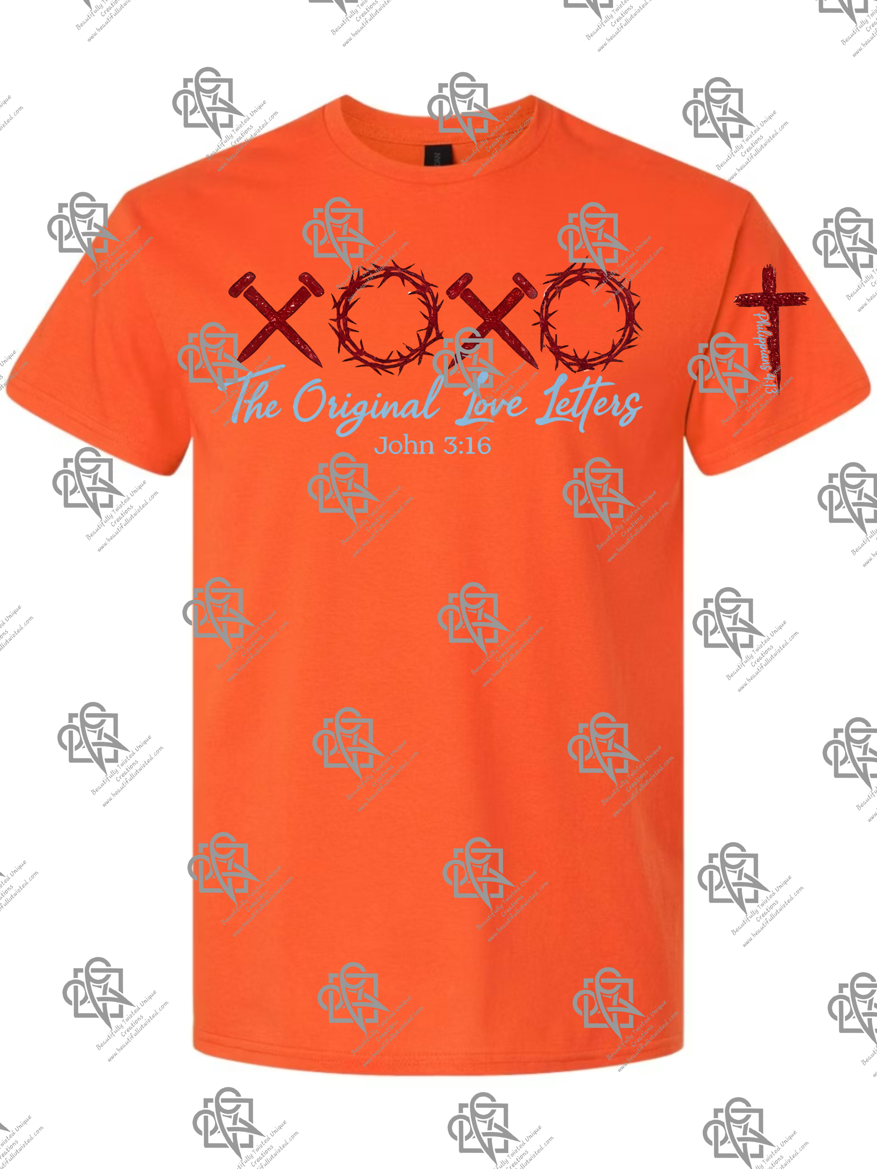 XOXO The Original Love Letter T-Shirt Design #1003