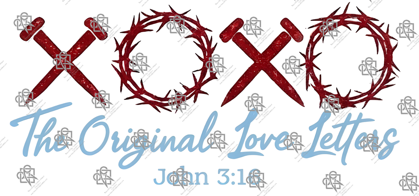 XOXO The Original Love Letter T-Shirt Design #1003