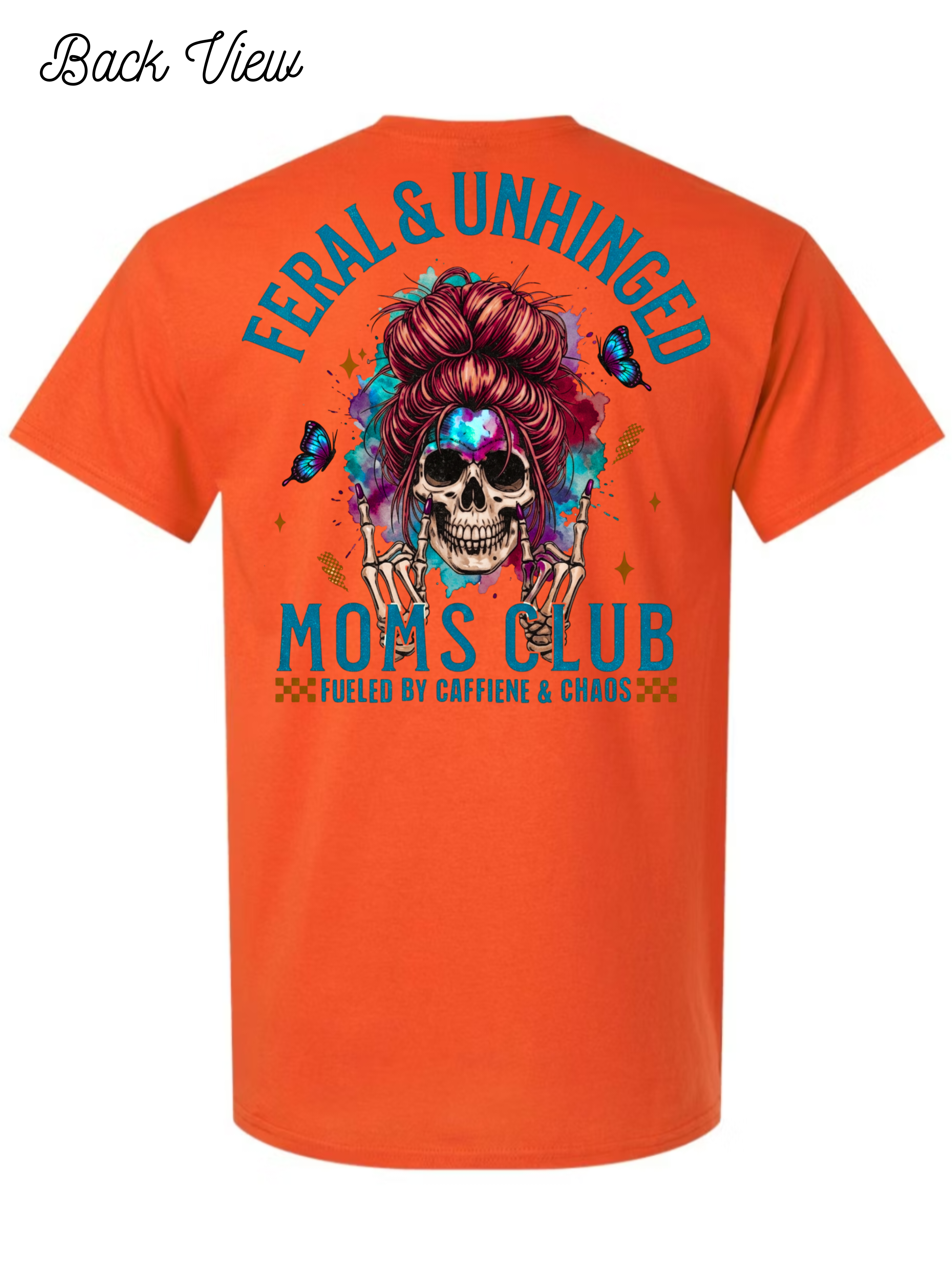 Feral & Unhinged Mom T-Shirt Design #1026