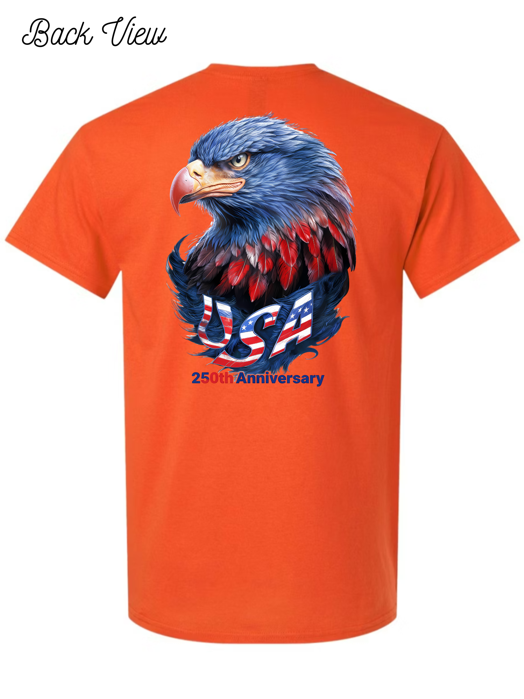 USA 250th Anniversary Eagle T-Shirt #1036