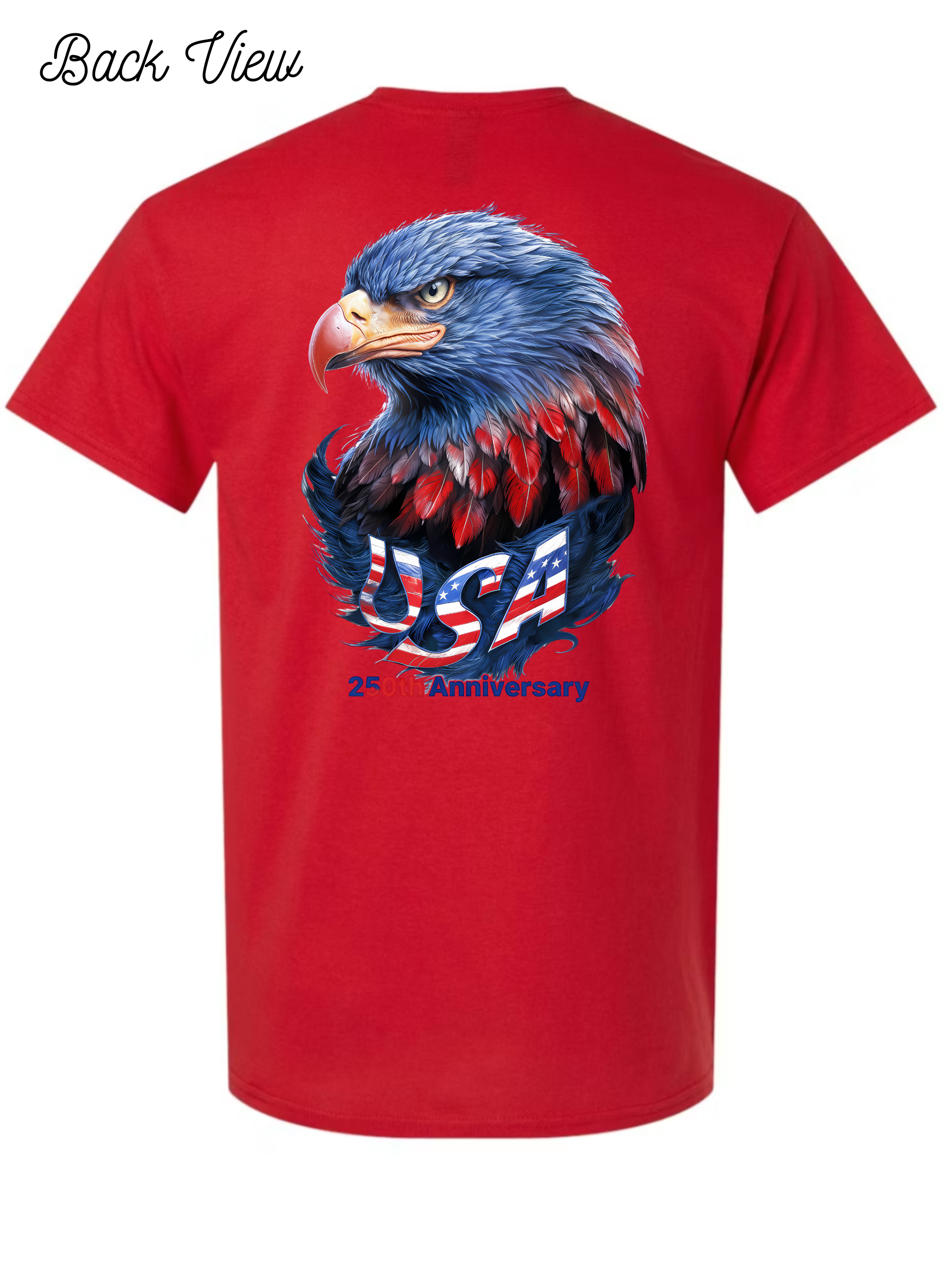 USA 250th Anniversary Eagle T-Shirt #1036