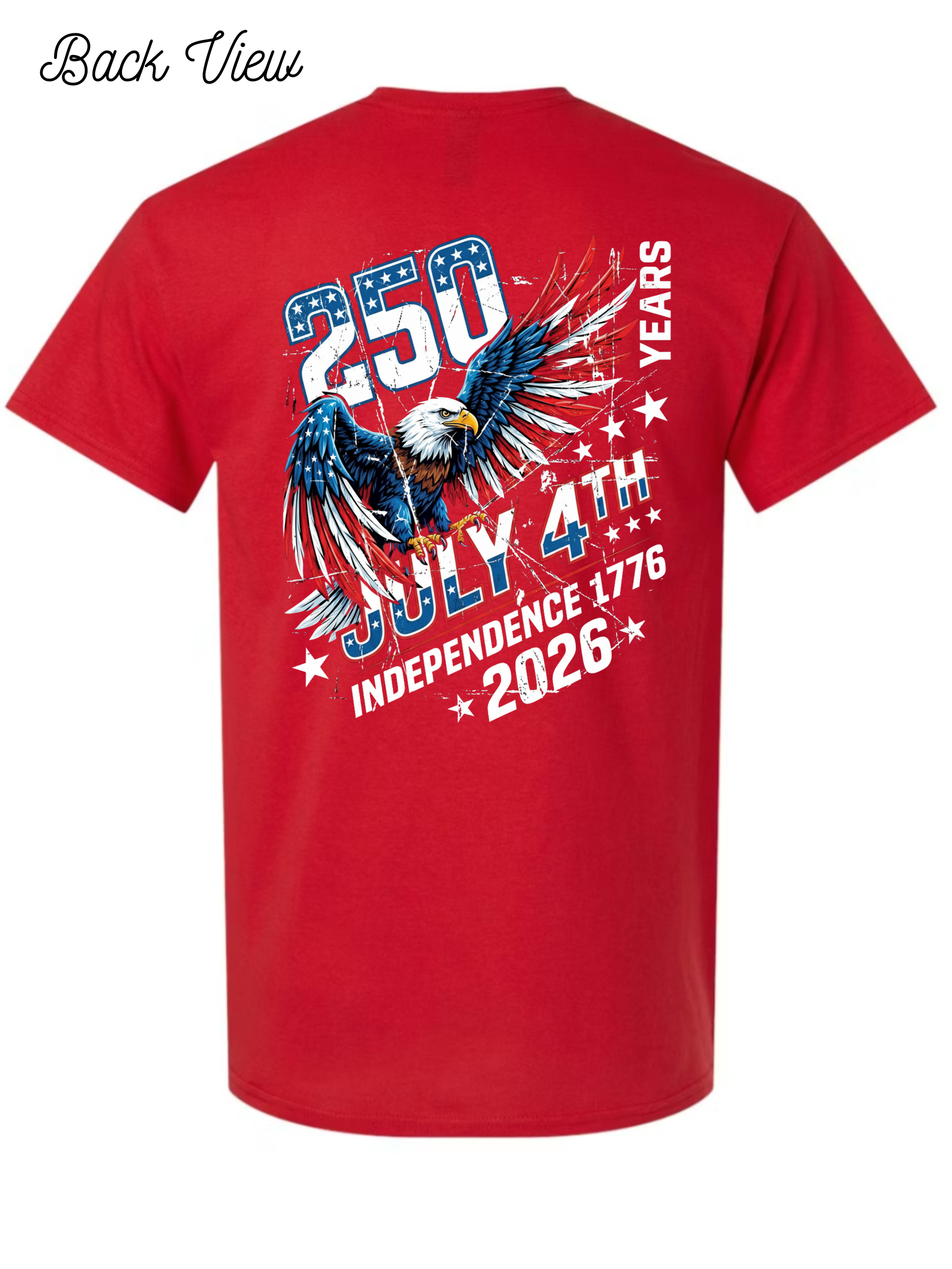 July 4th 250 Years of Independence 2026 T-Shirt Design #1071