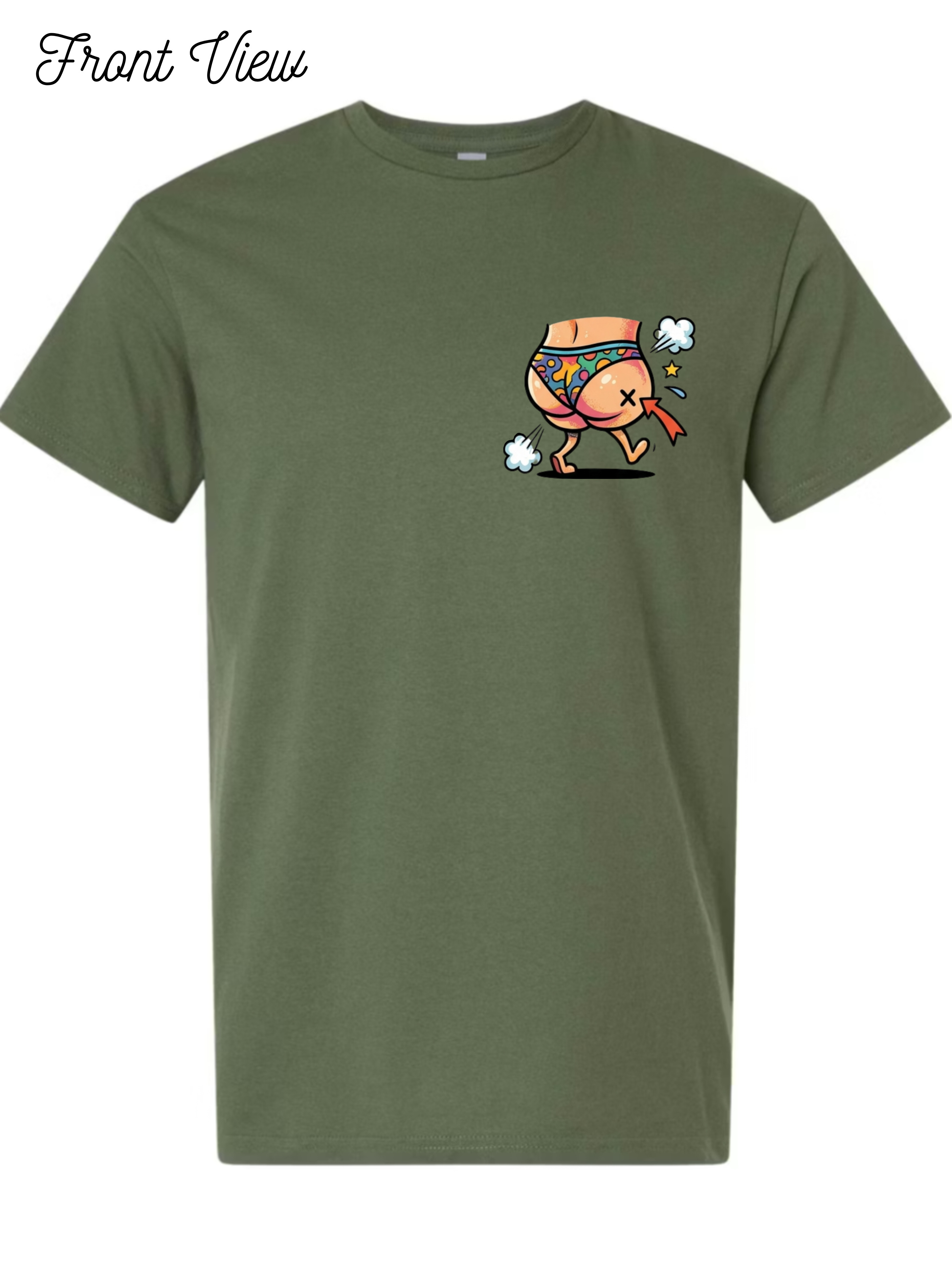 Put your oppinion up your ASS T-Shirt Design #1025
