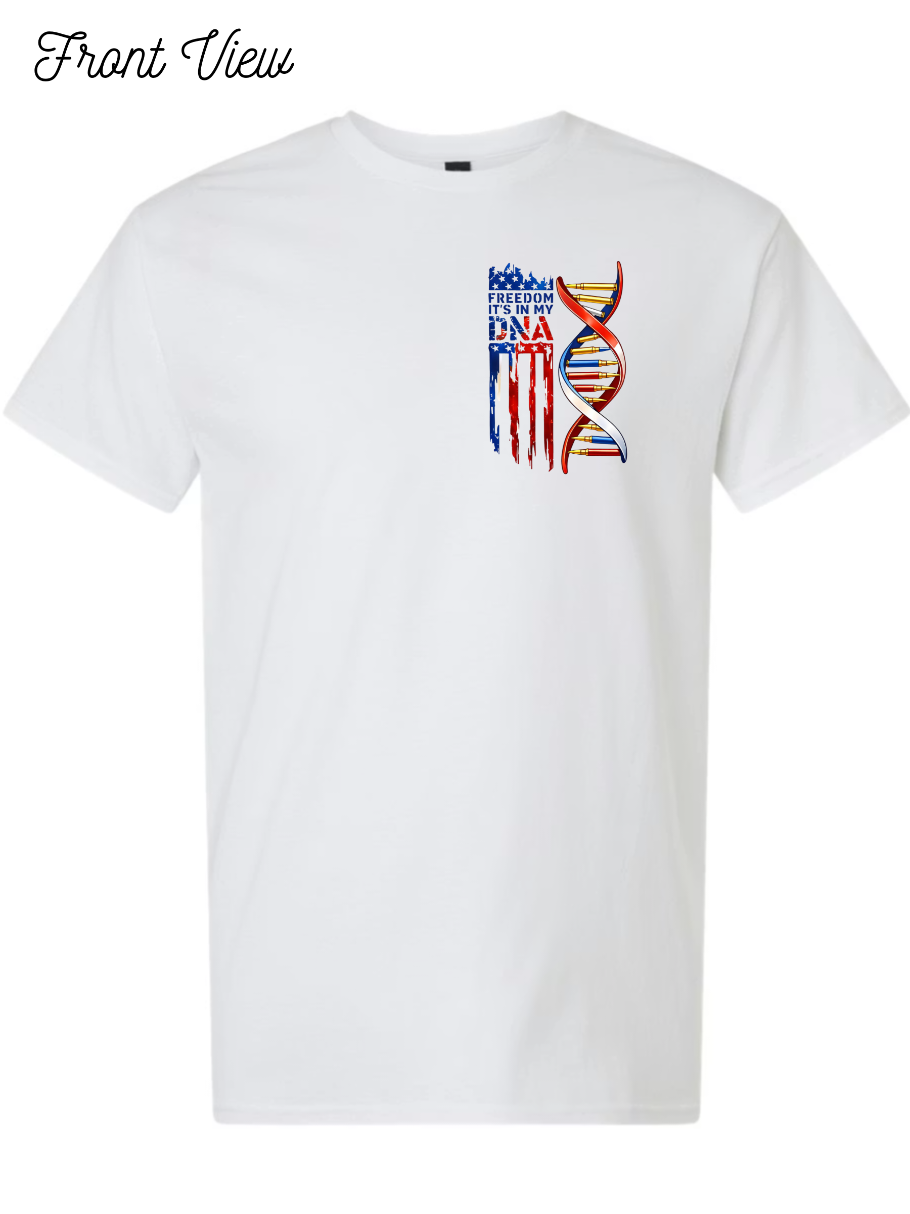 Freedom It's In My DNA T-Shirt Design #1029