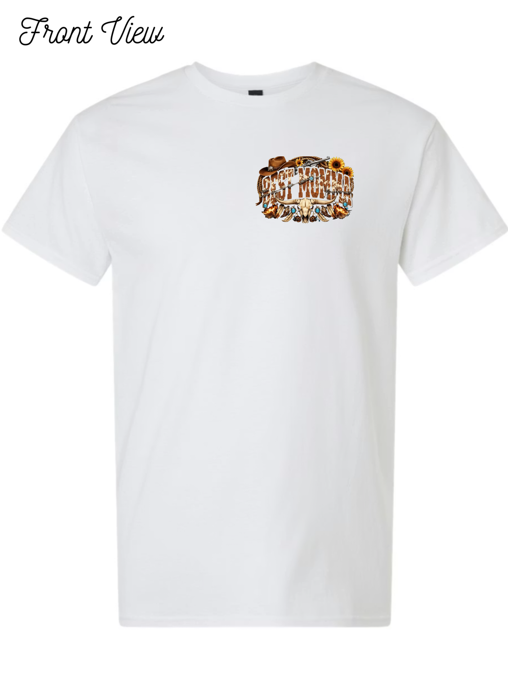 Best Momma Rustic Sunflower T-Shirt Design #1031