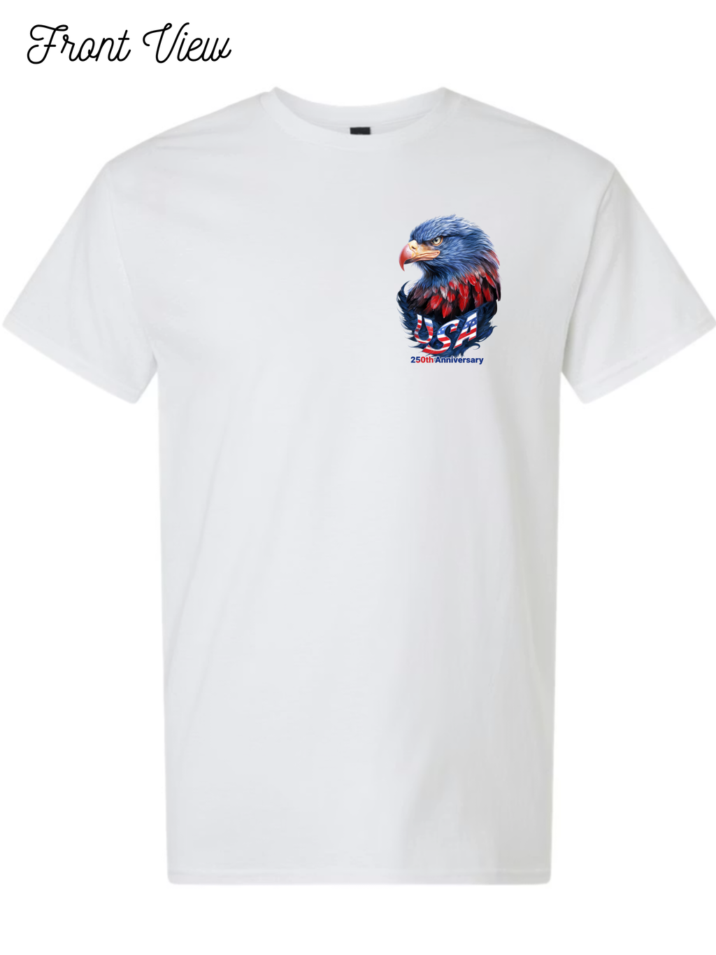 USA 250th Anniversary Eagle T-Shirt #1036