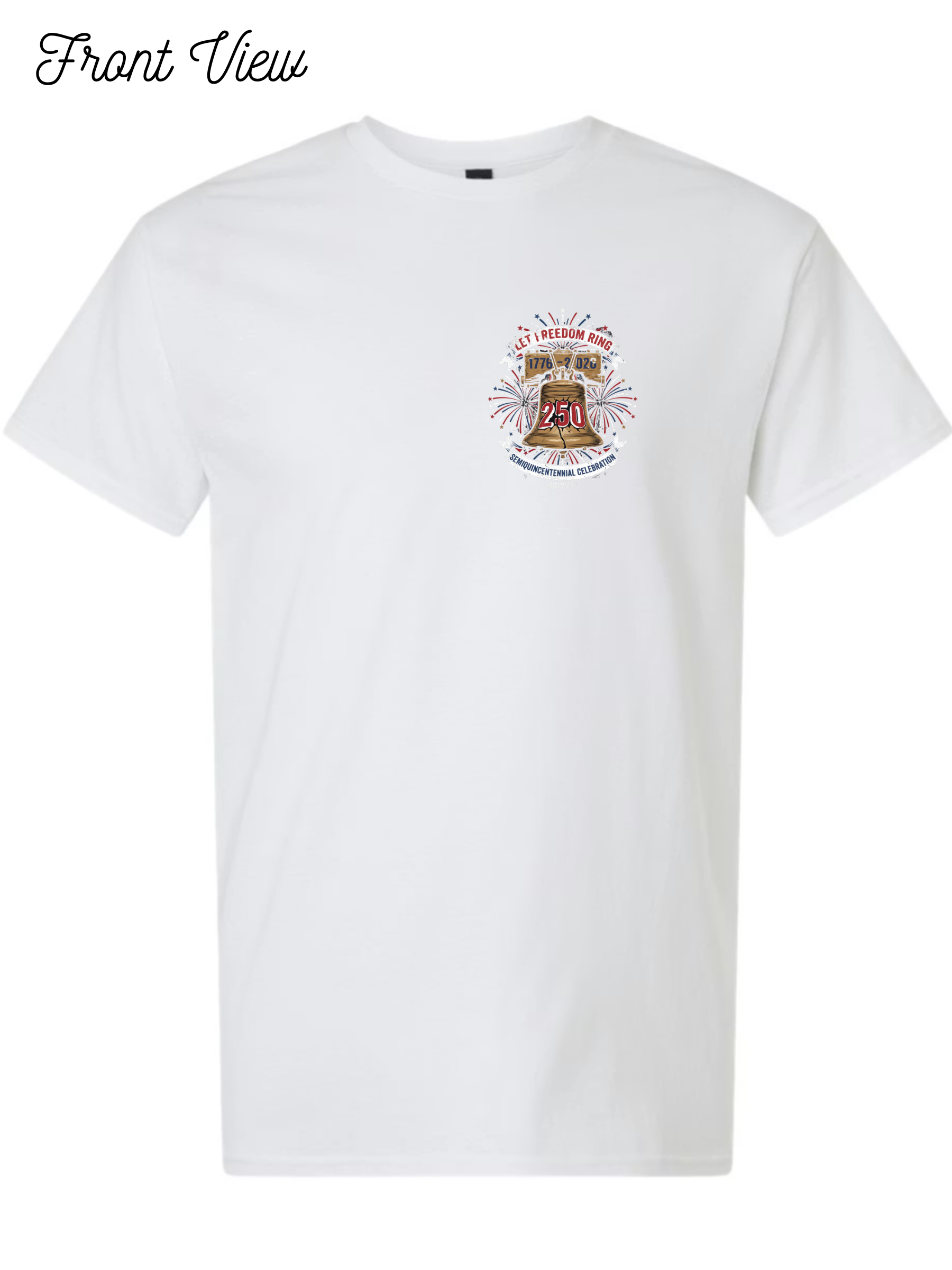 250th USA Birthday Liberty Bell T-Shirt Design #1068