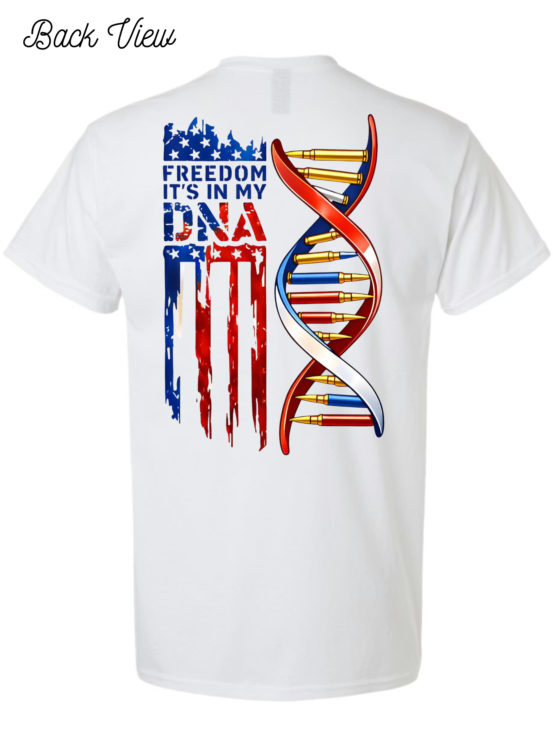 Freedom It's In My DNA T-Shirt Design #1029