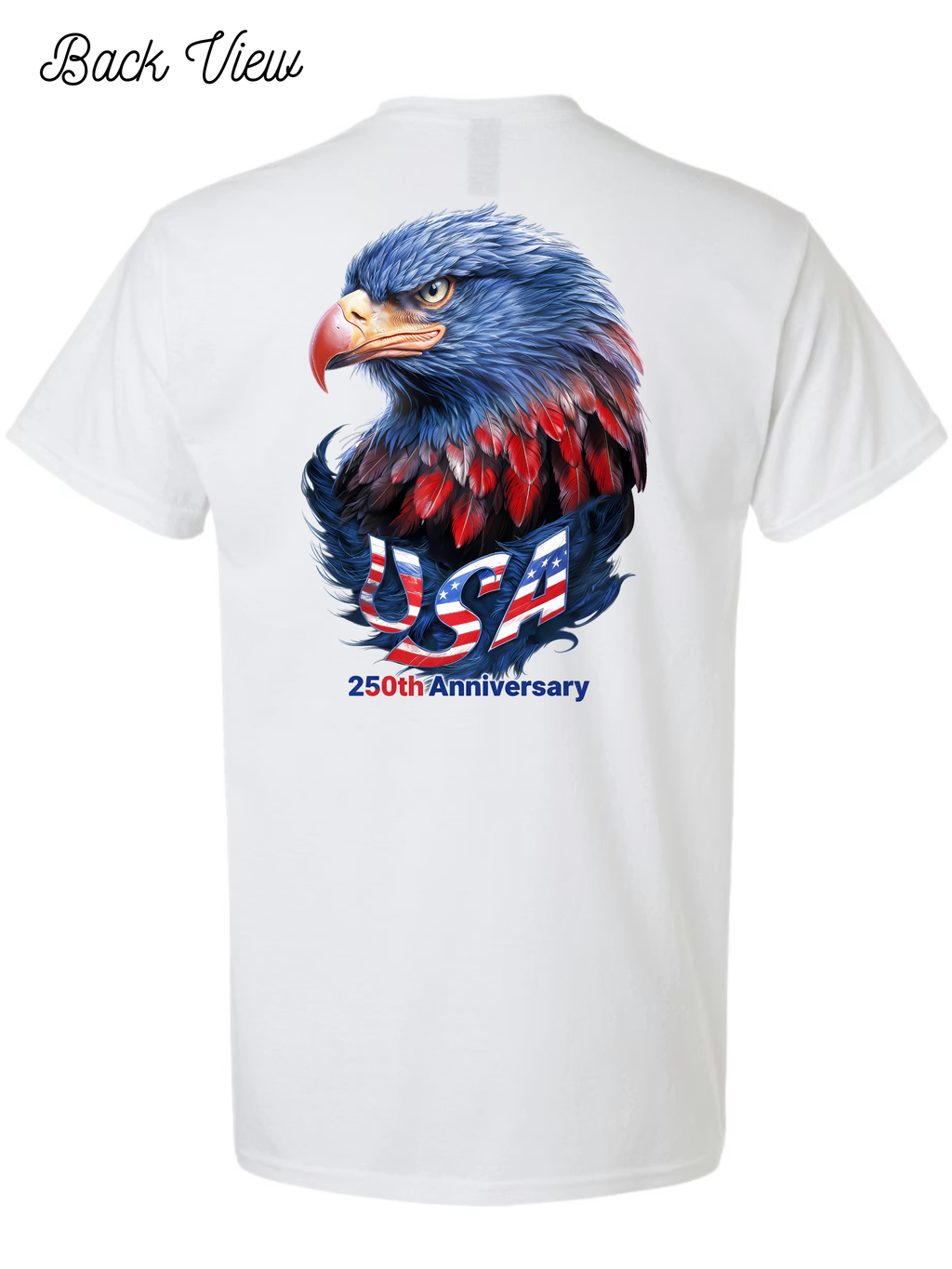 USA 250th Anniversary Eagle T-Shirt #1036