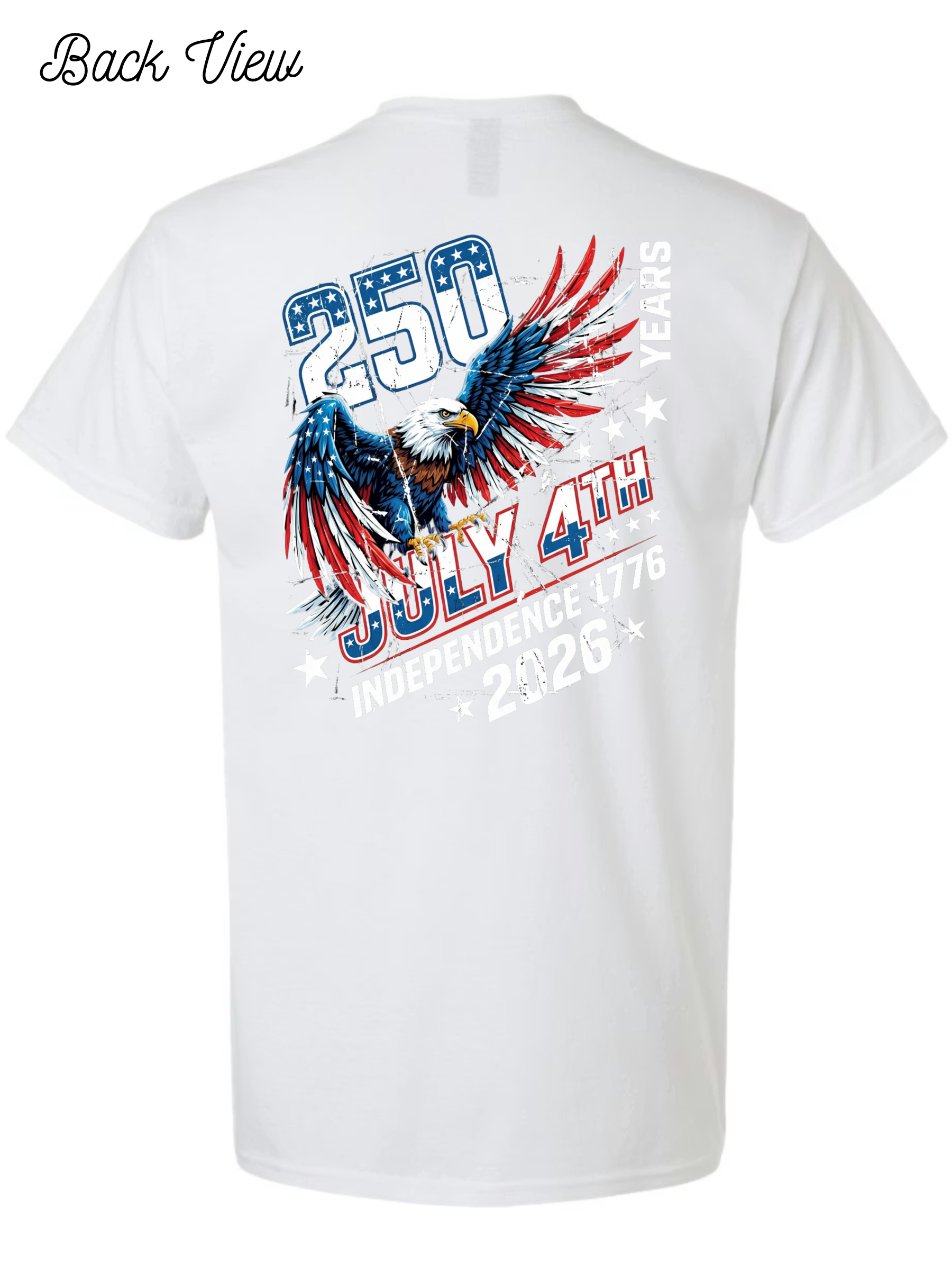 July 4th 250 Years of Independence 2026 T-Shirt Design #1071